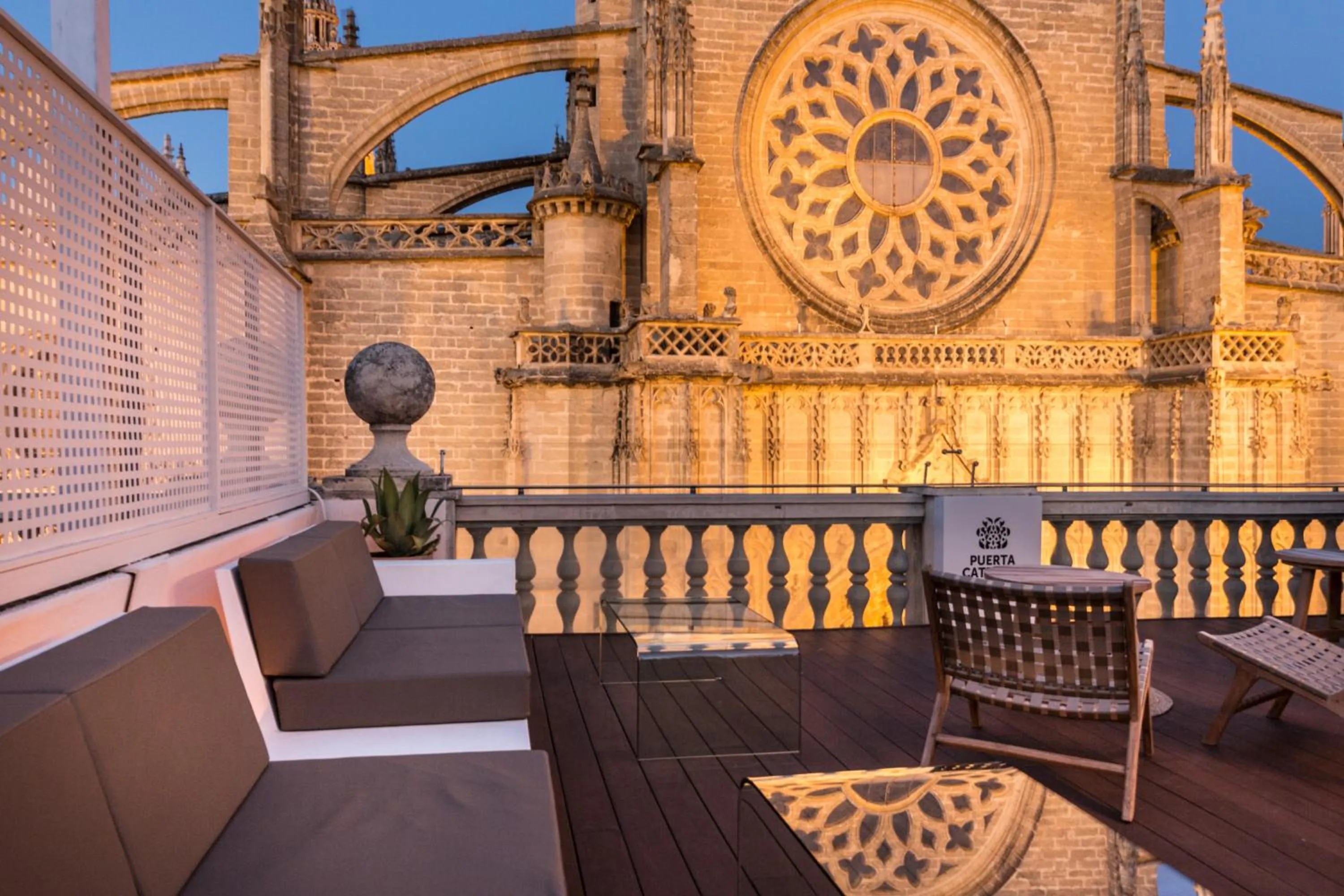 Balcony/Terrace in Puerta Catedral Suites