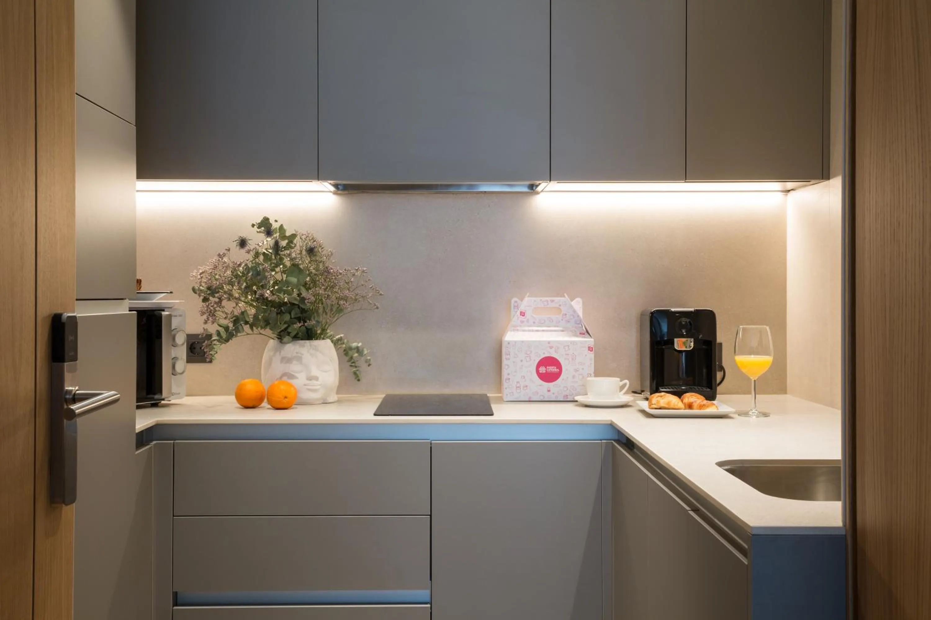 kitchen in Puerta Catedral Suites