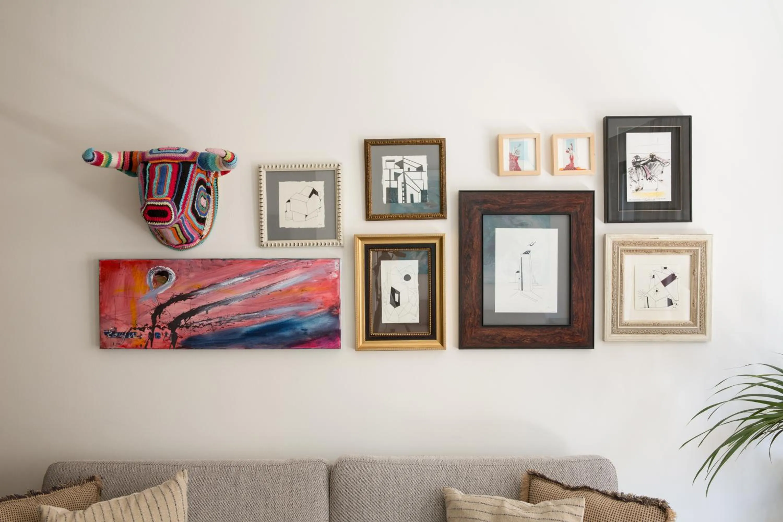 Living room in Puerta Catedral Suites