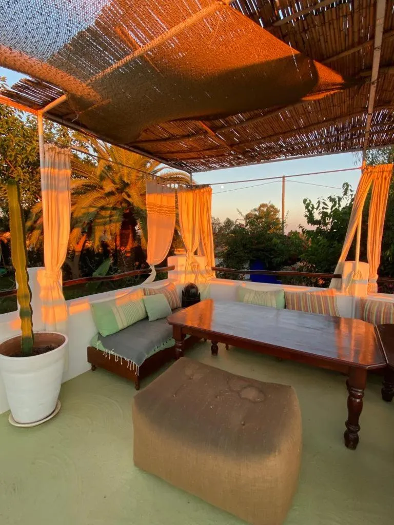 Patio in Maison d'hotes Berbari