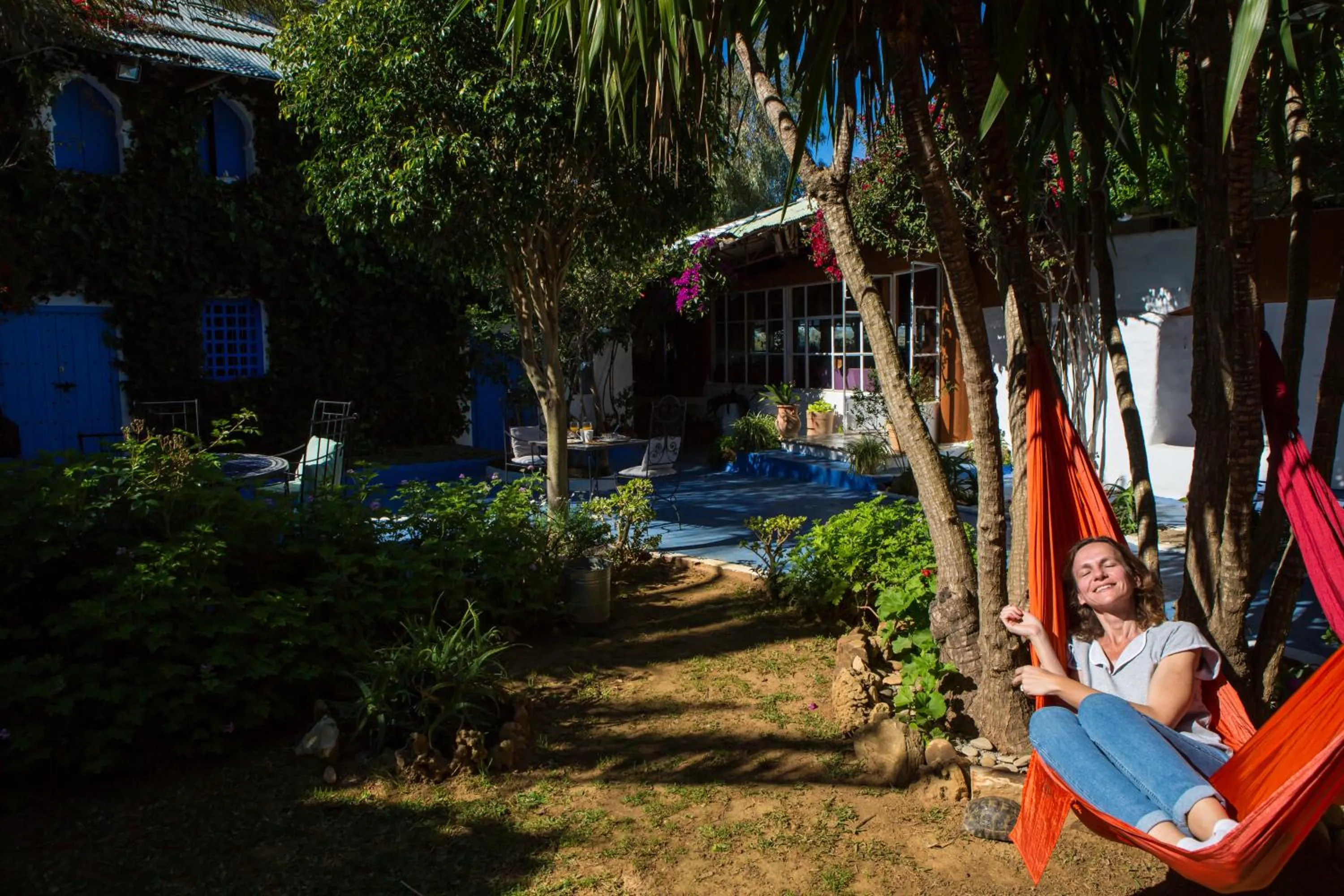 Garden in Maison d'hotes Berbari