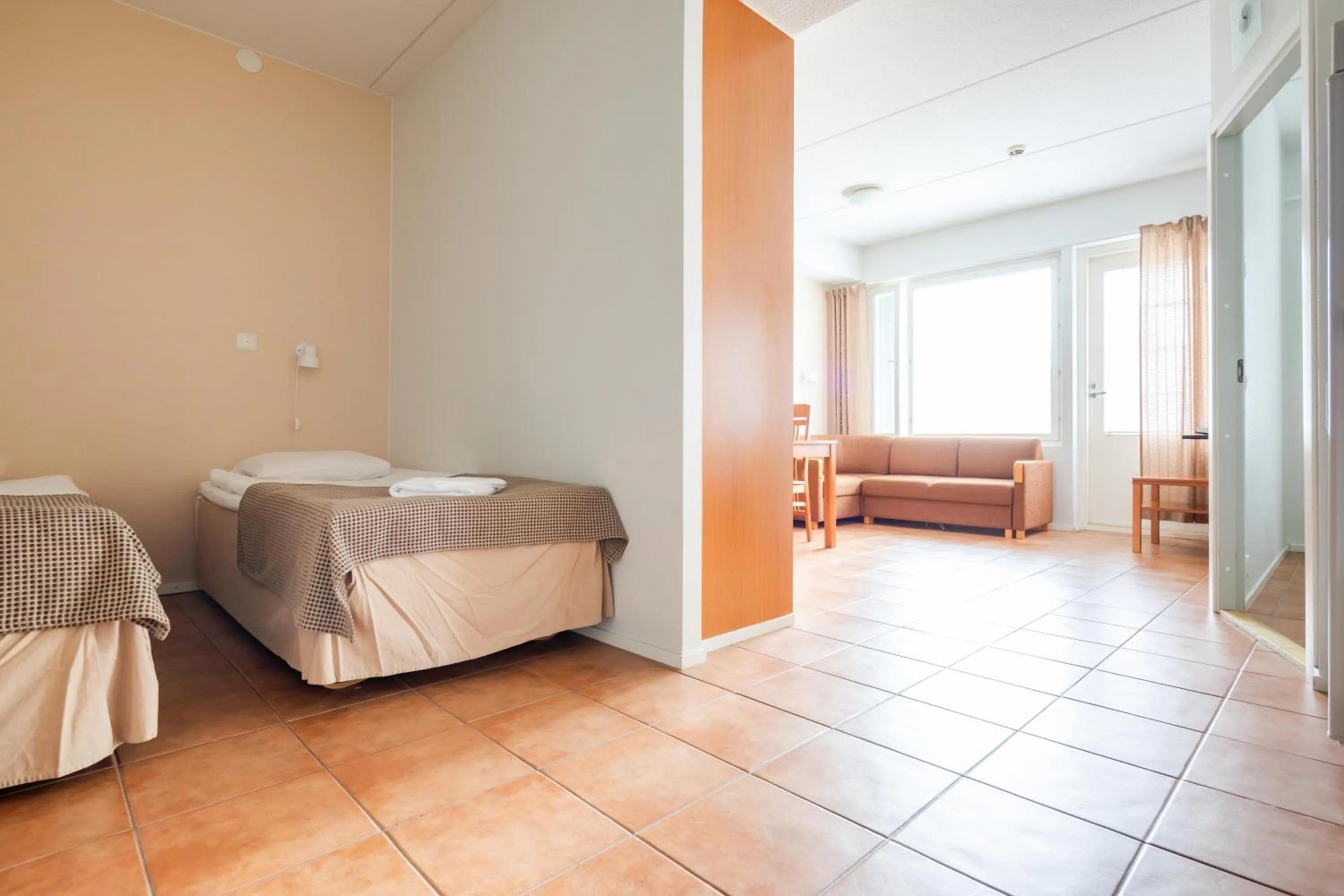 Photo of the whole room, Bed in Lapland Hotels Äkäshotelli