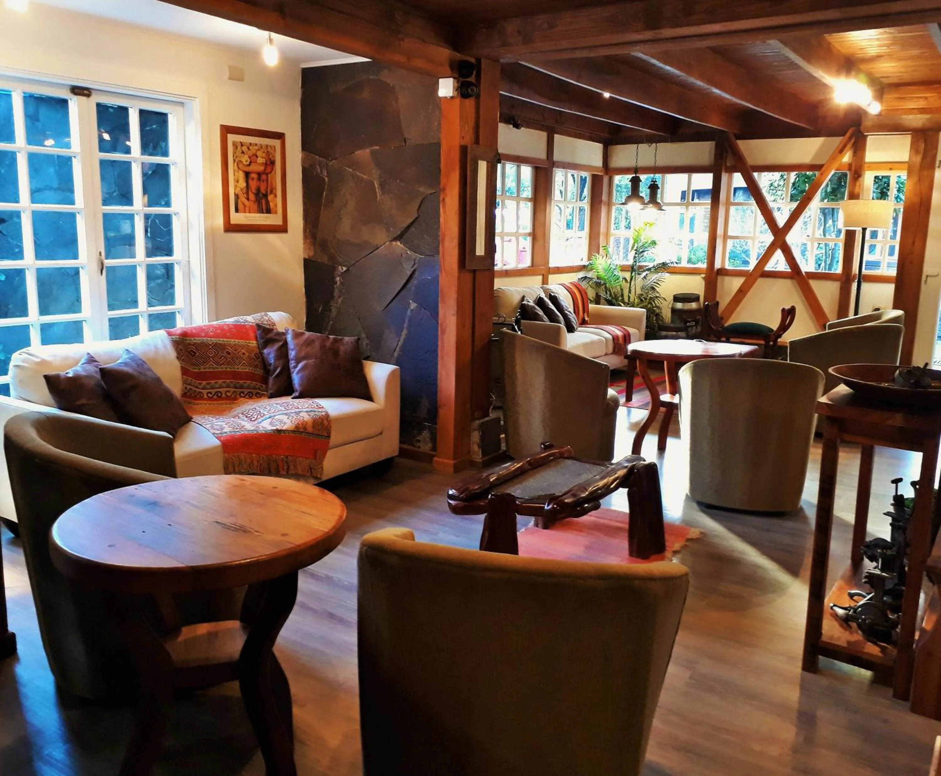 Living room in Hotel Geronimo