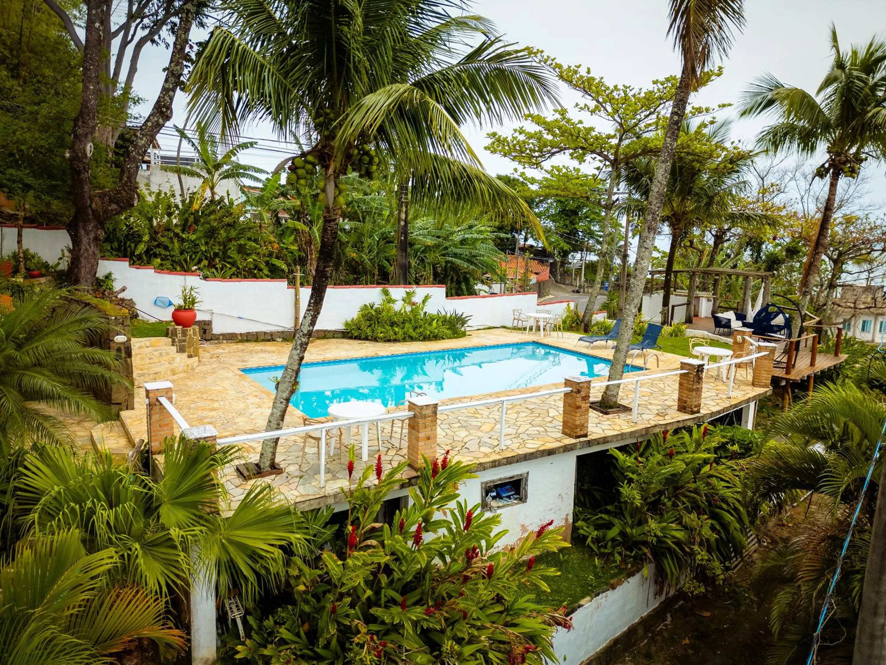 Garden in VELINN Pousada 8 Ilhas