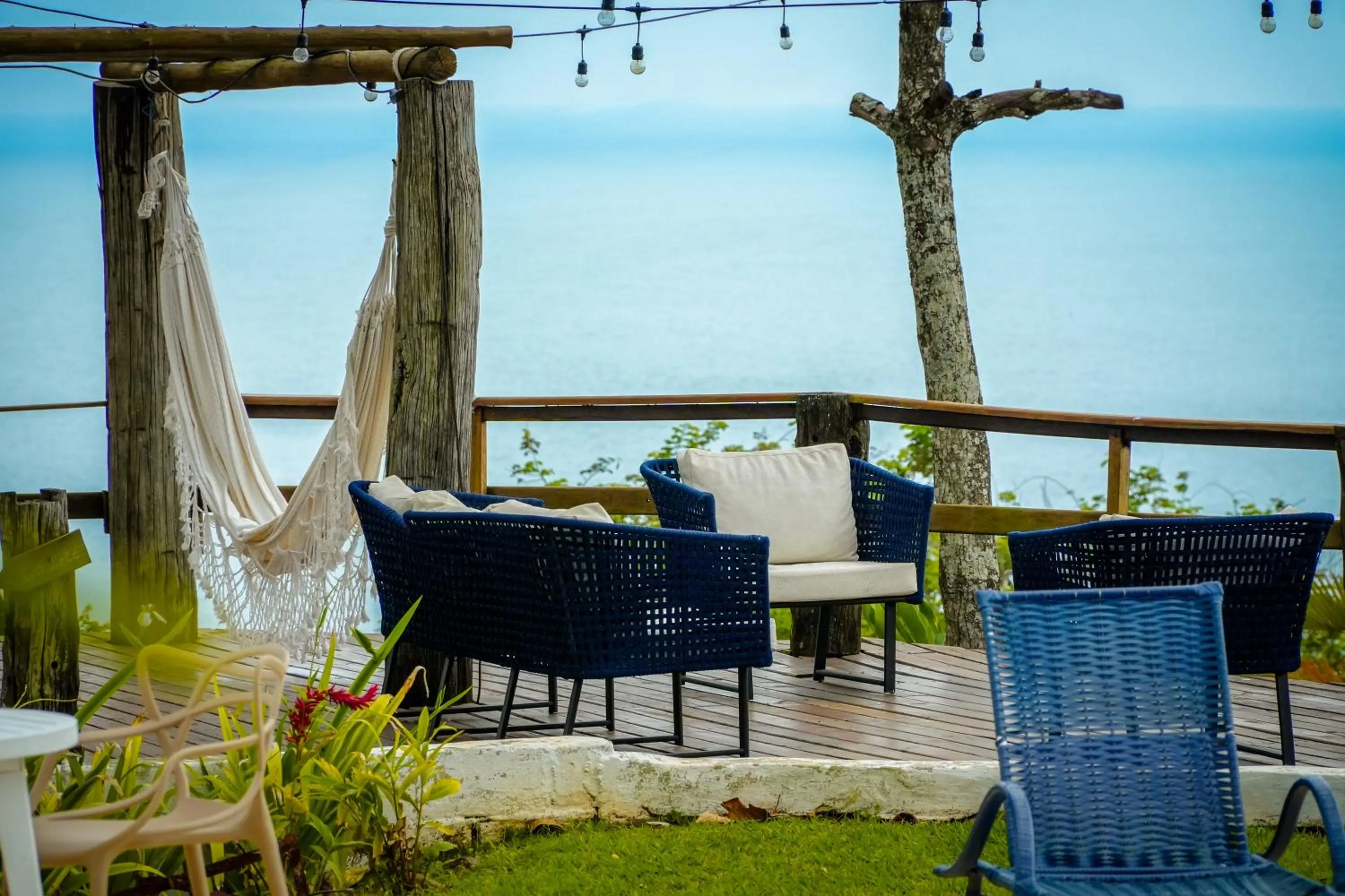 Patio in VELINN Pousada 8 Ilhas