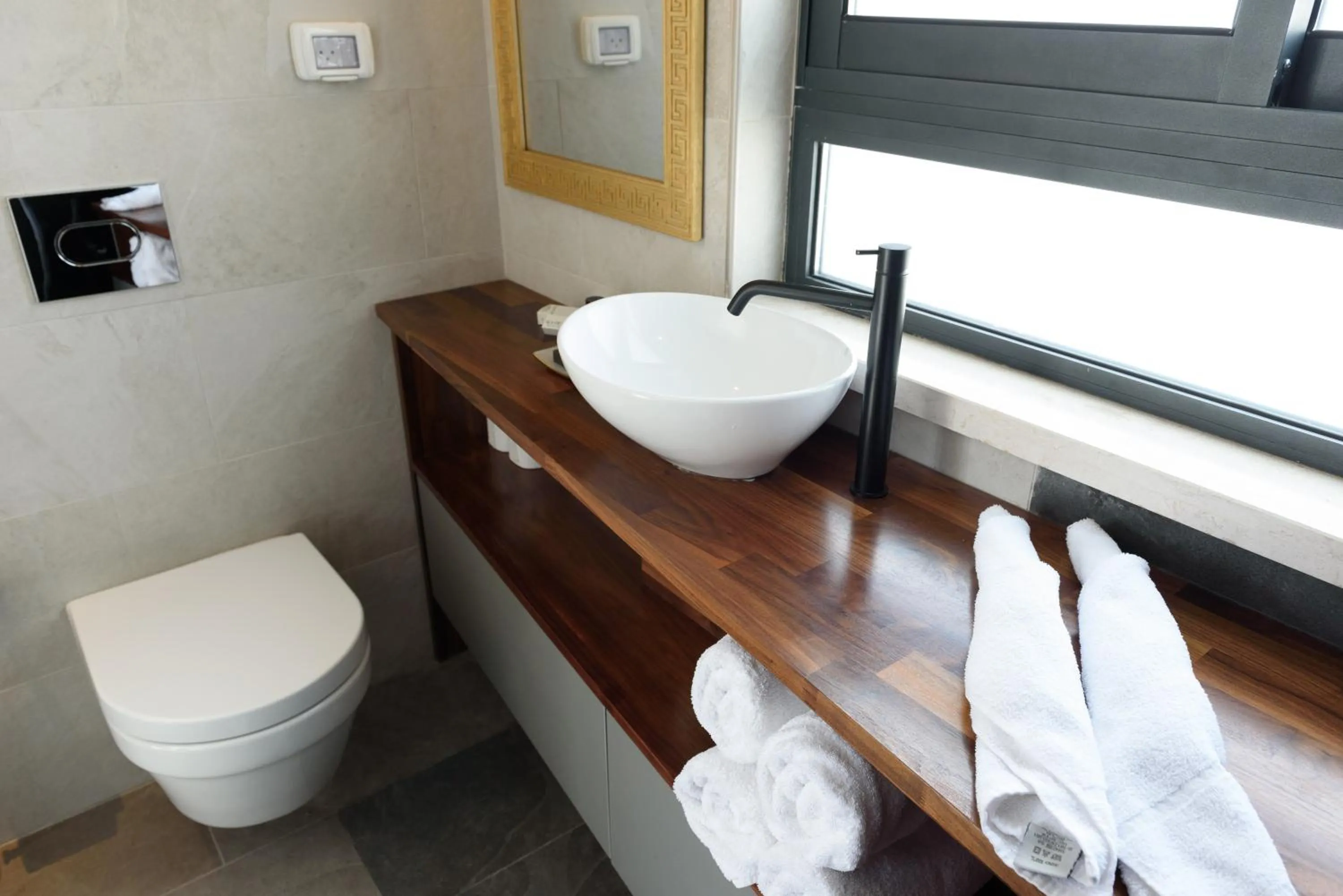 Bathroom in The Roof - By Sea Land Suites
