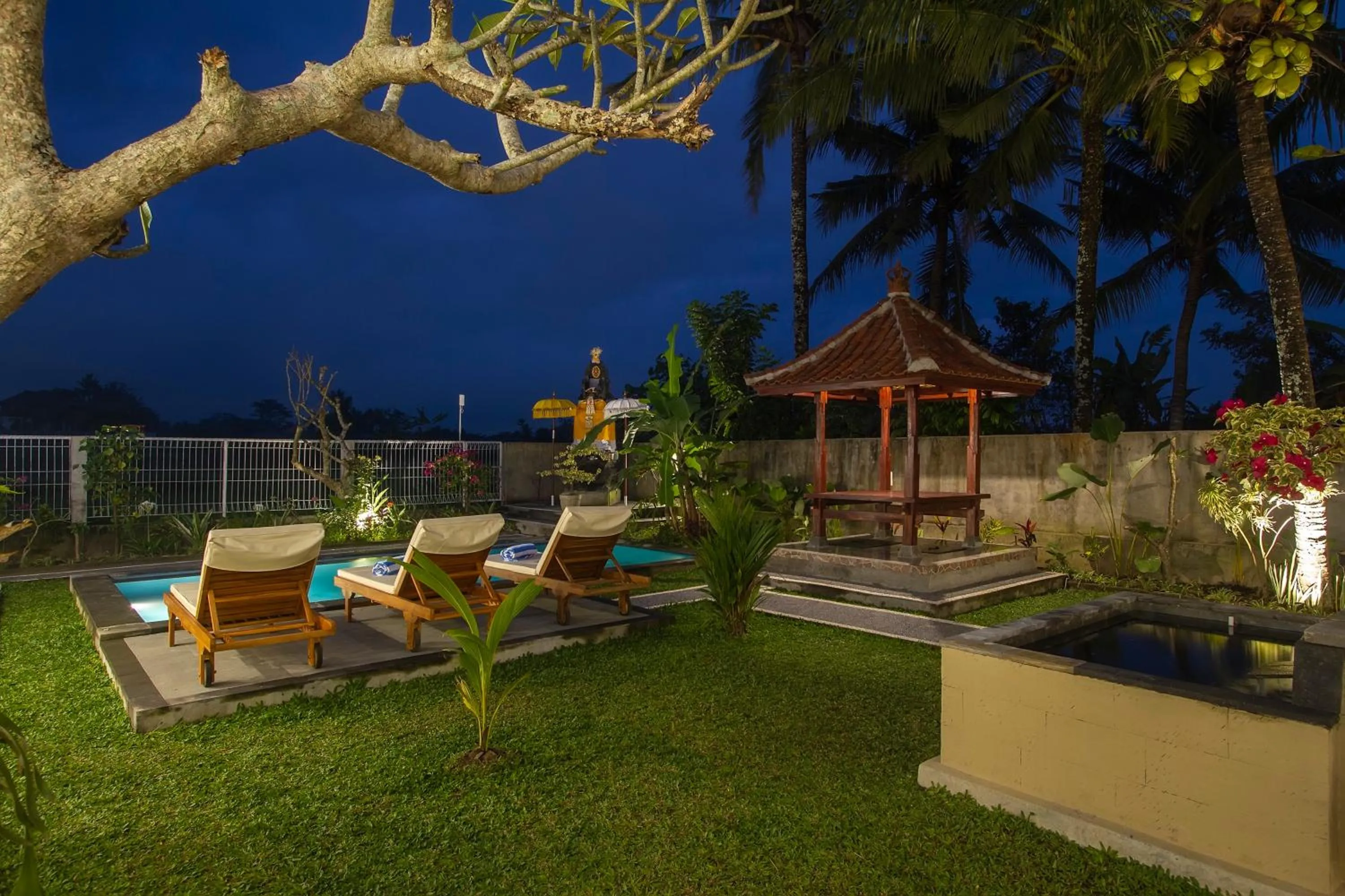 Garden in Pondok Ayu shanti