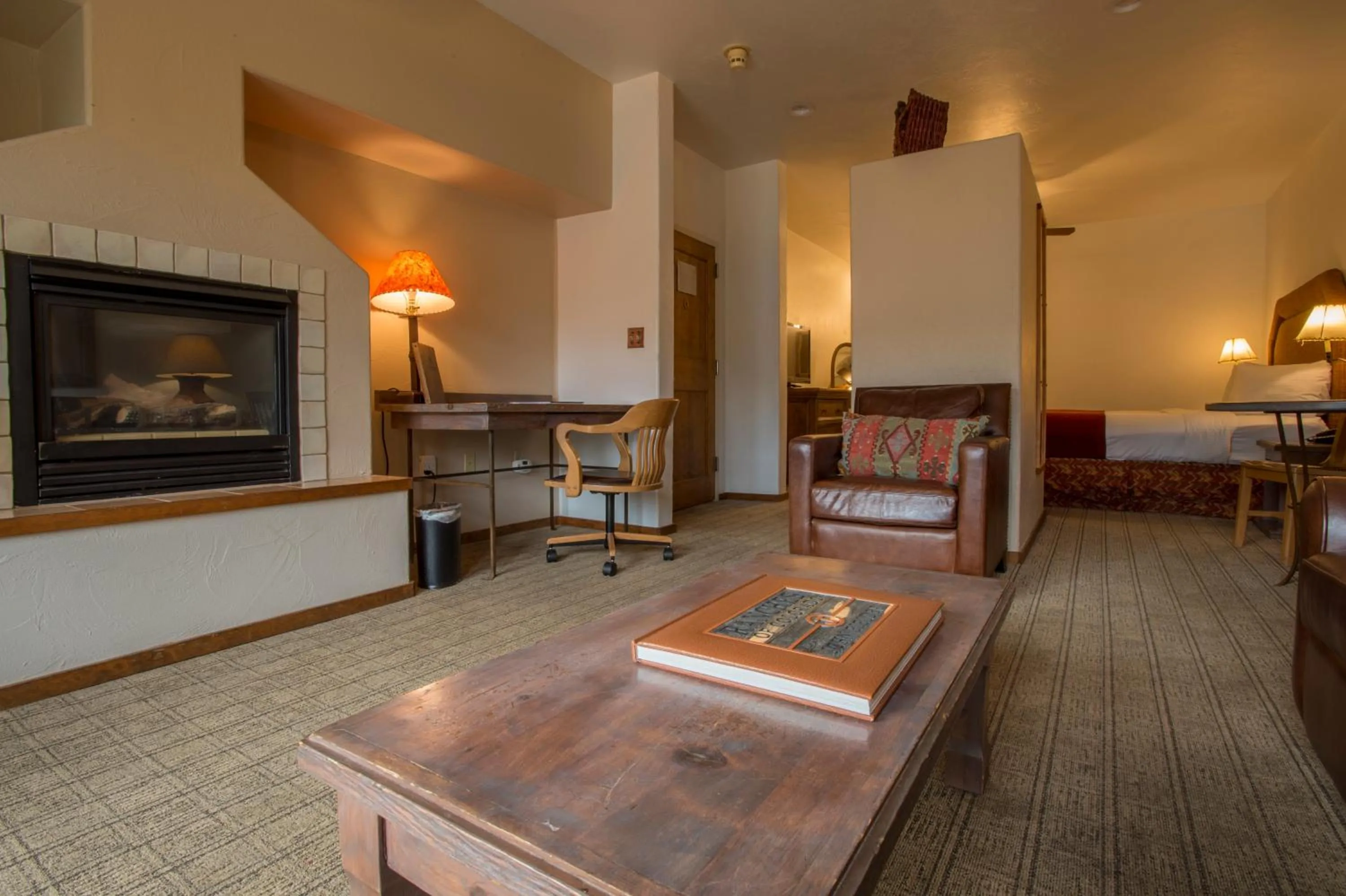 Seating area in Table Mountain Inn