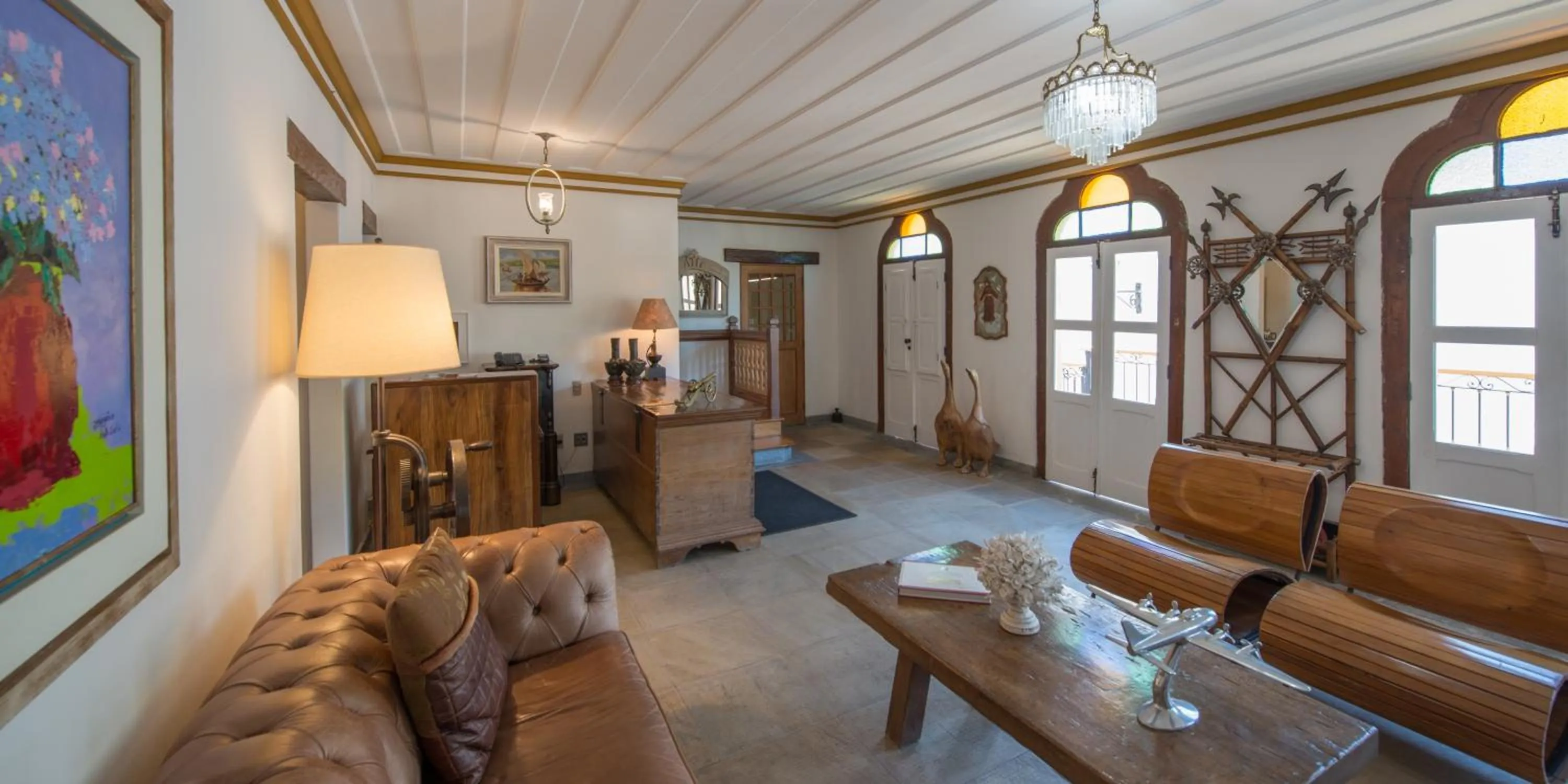 Lobby or reception in Pousada do Douro