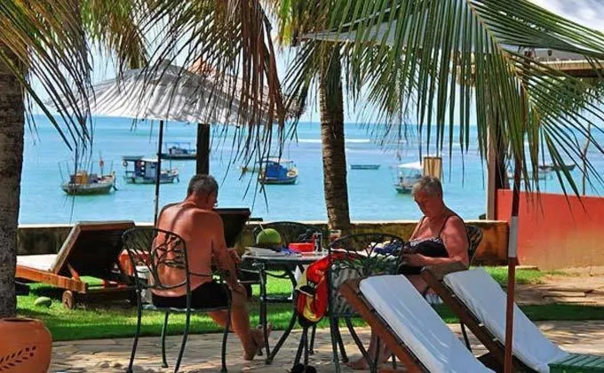 Garden in Pousada Jambo