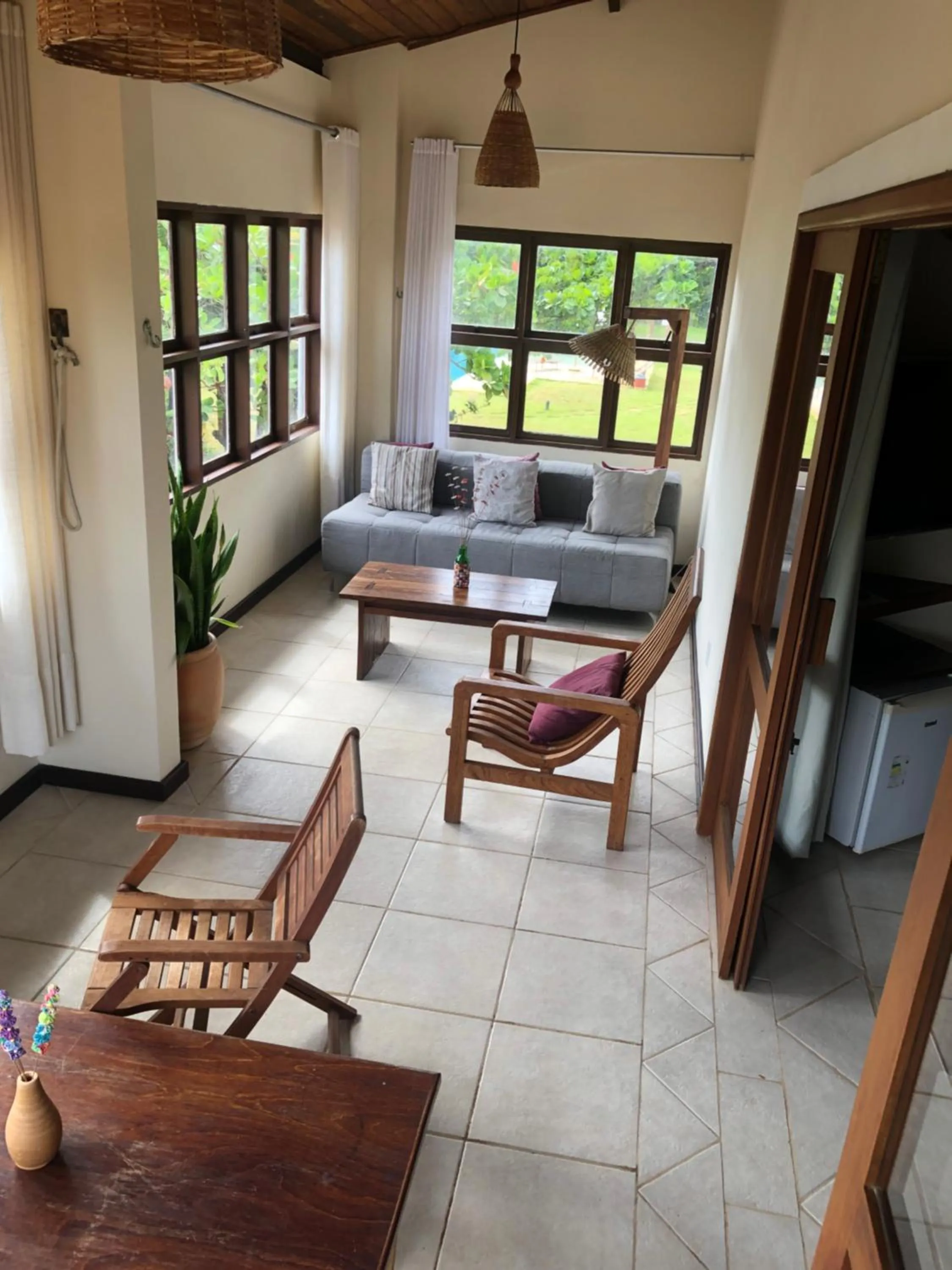 Balcony/Terrace in Pousada Jambo