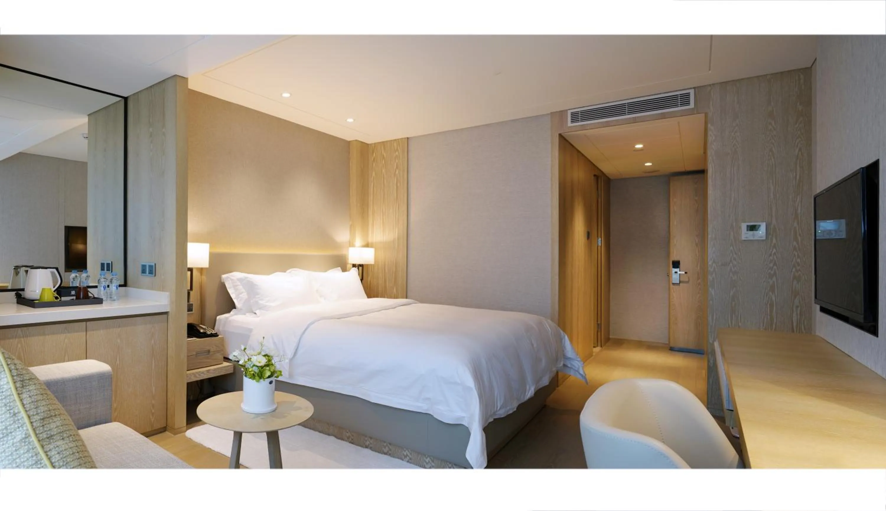 Living room, Bed in Shenzhen FY Hotel