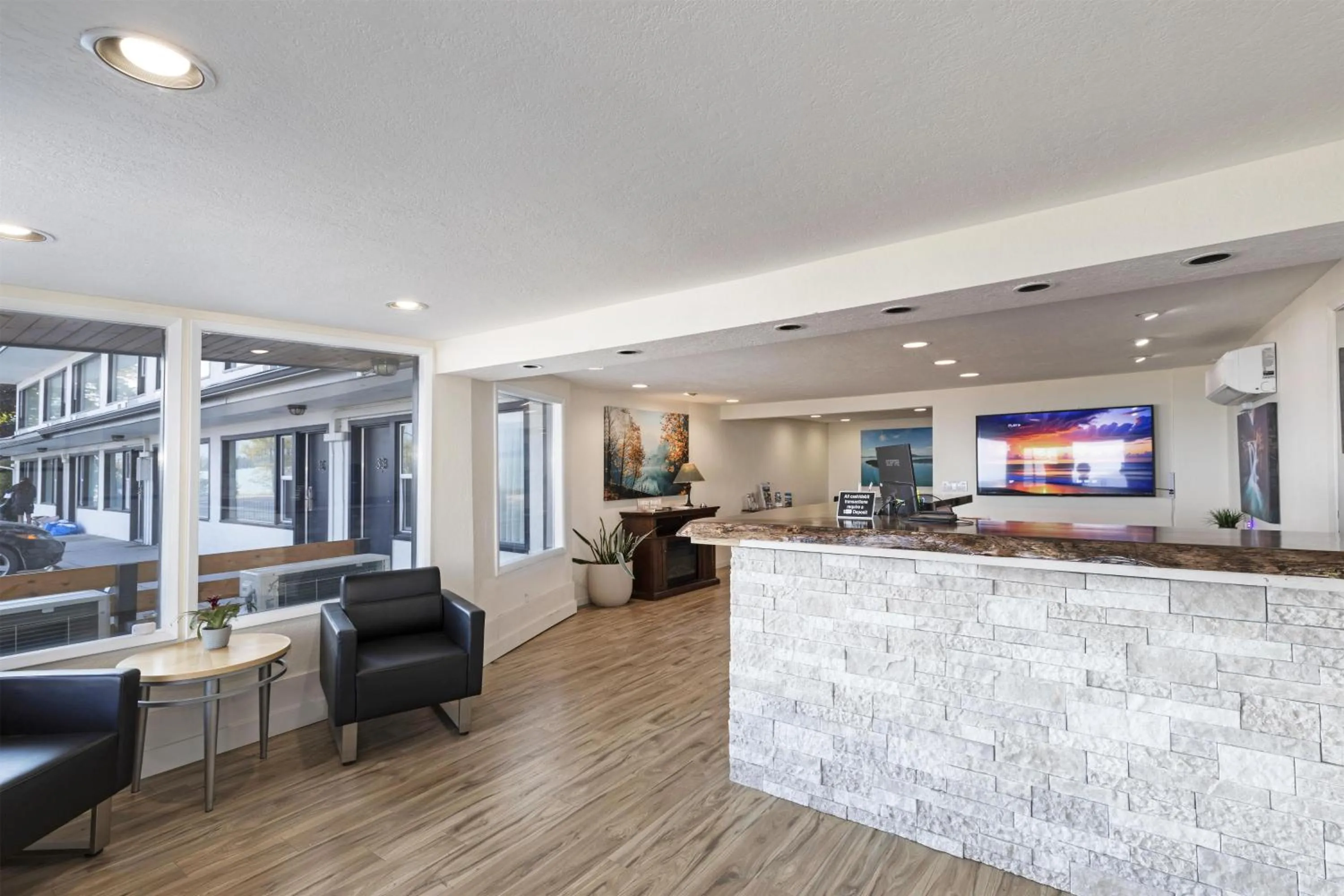 Lobby or reception in Americas Best Value Inn Polson