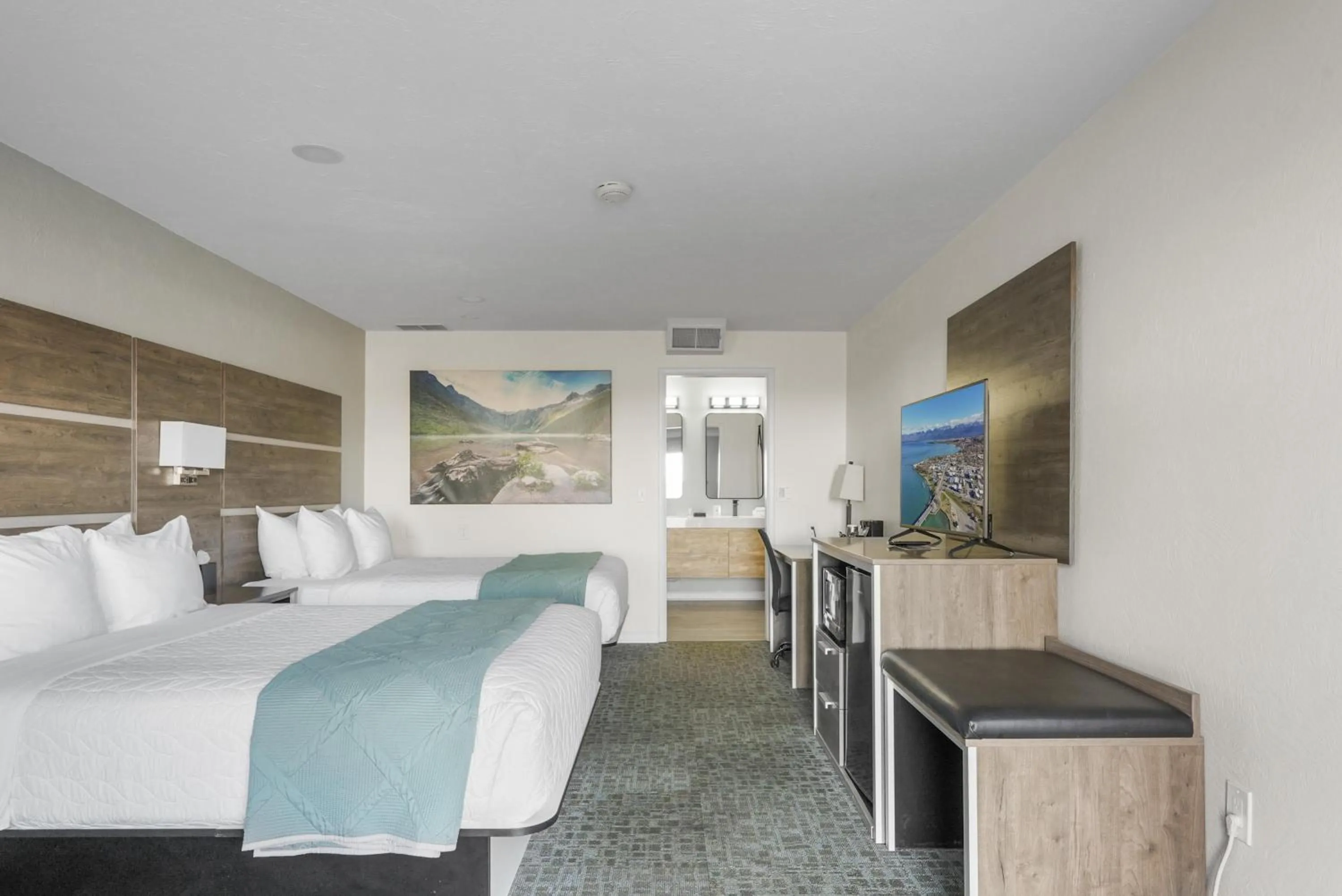 Bedroom in Americas Best Value Inn Polson