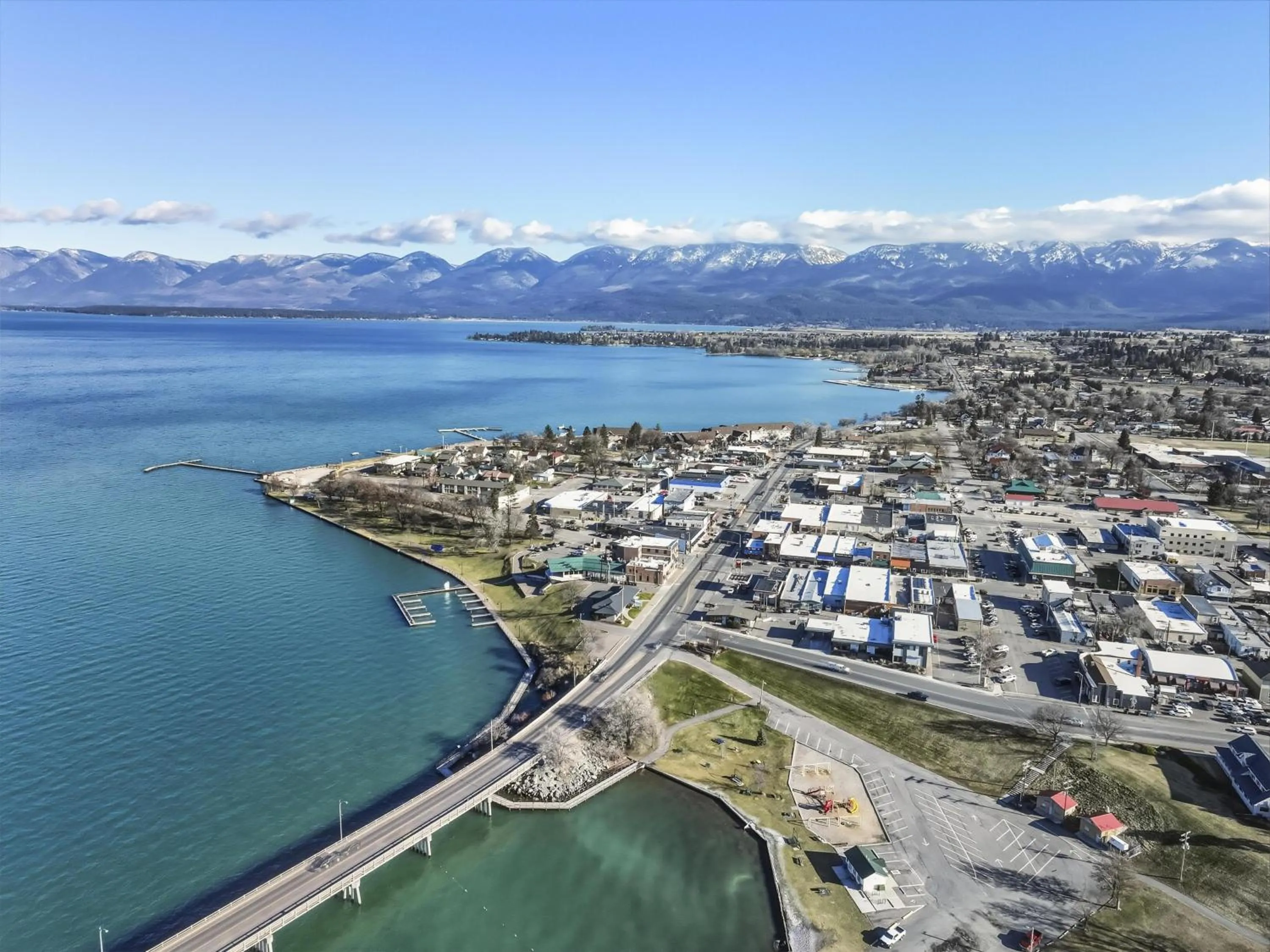 Property building in Americas Best Value Inn Polson