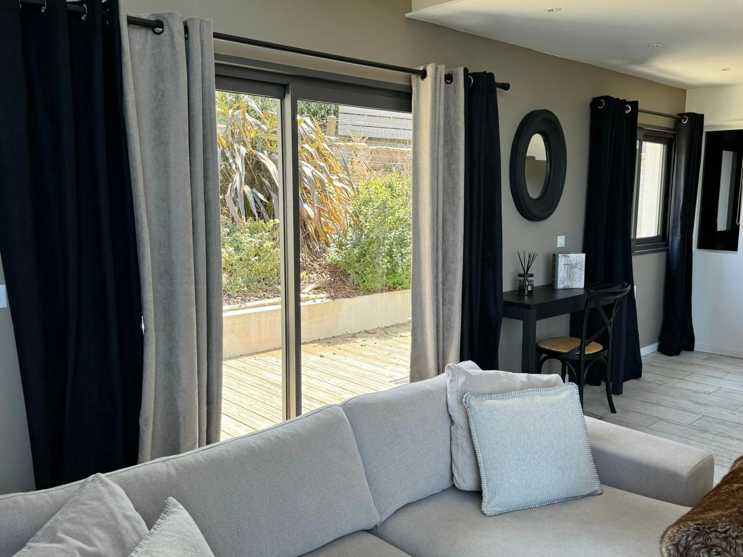 Living room in Pavillon de la plage