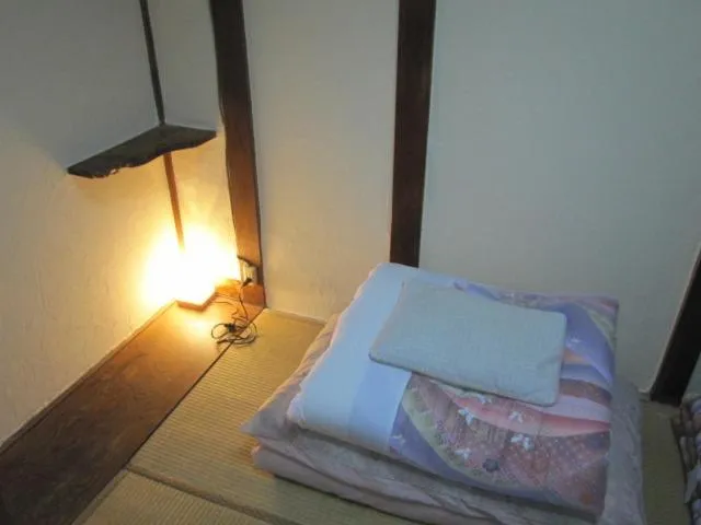 Bed in Taito Ryokan