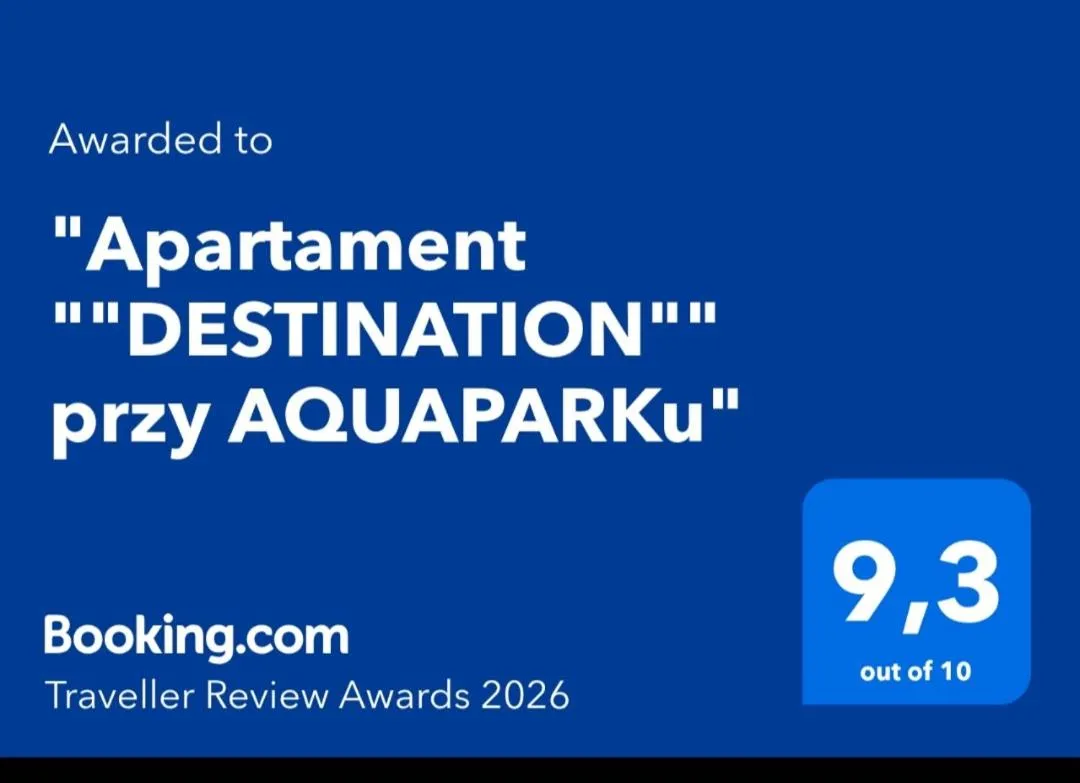 Apartament "DESTINATION" przy AQUAPARKu