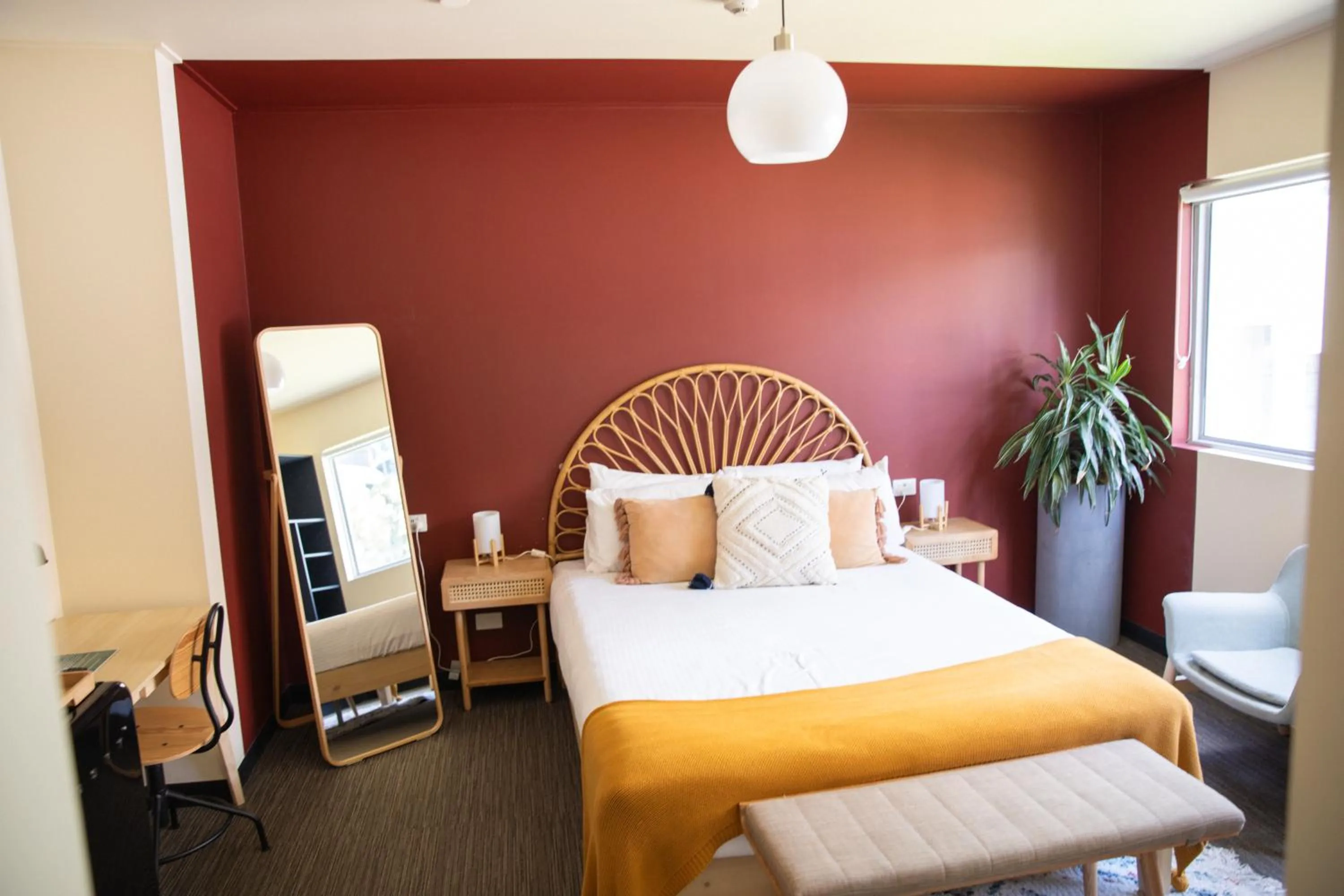 Bedroom, Bed in Roamer Brisbane