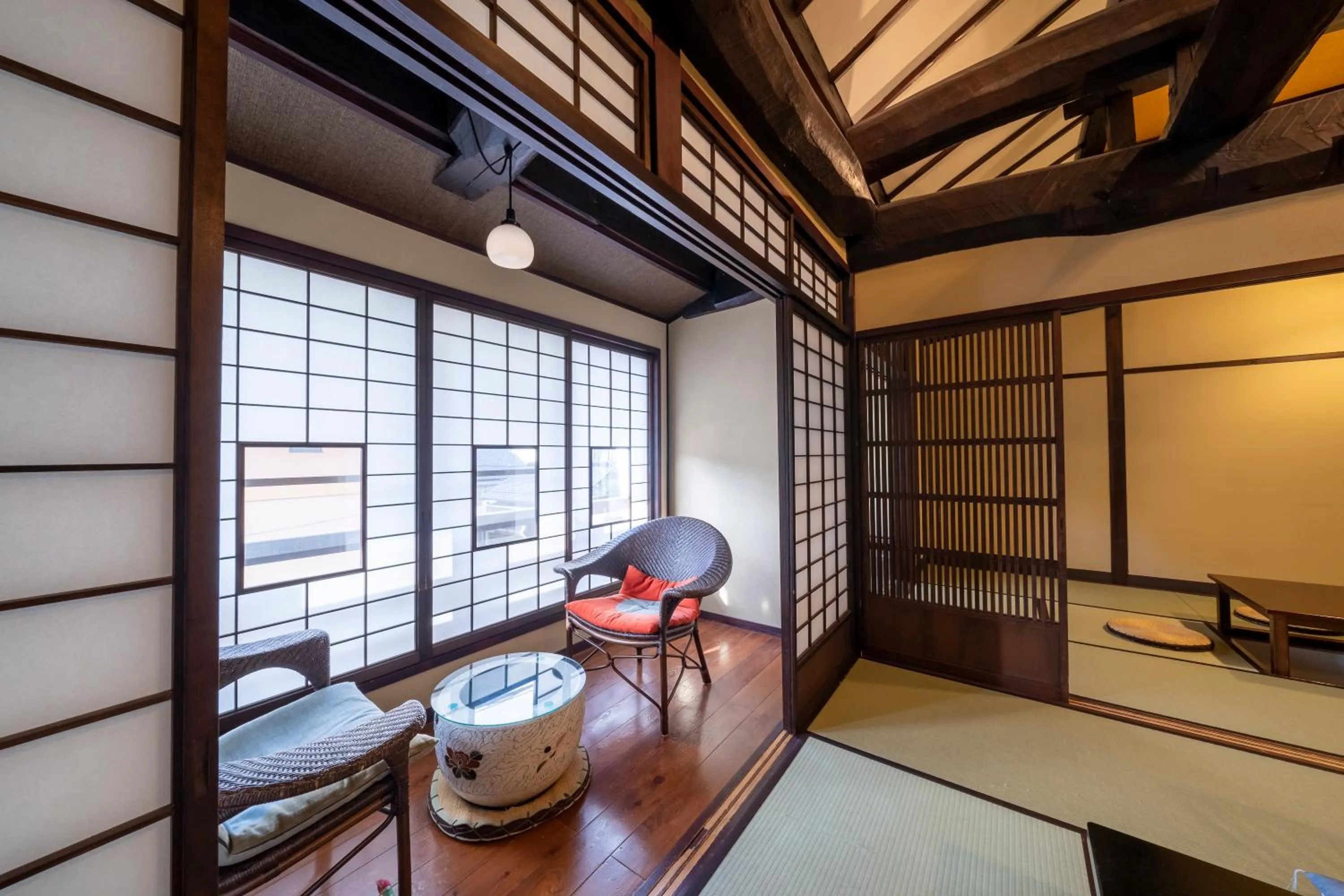 Bed in Nakamatsuya Ryokan