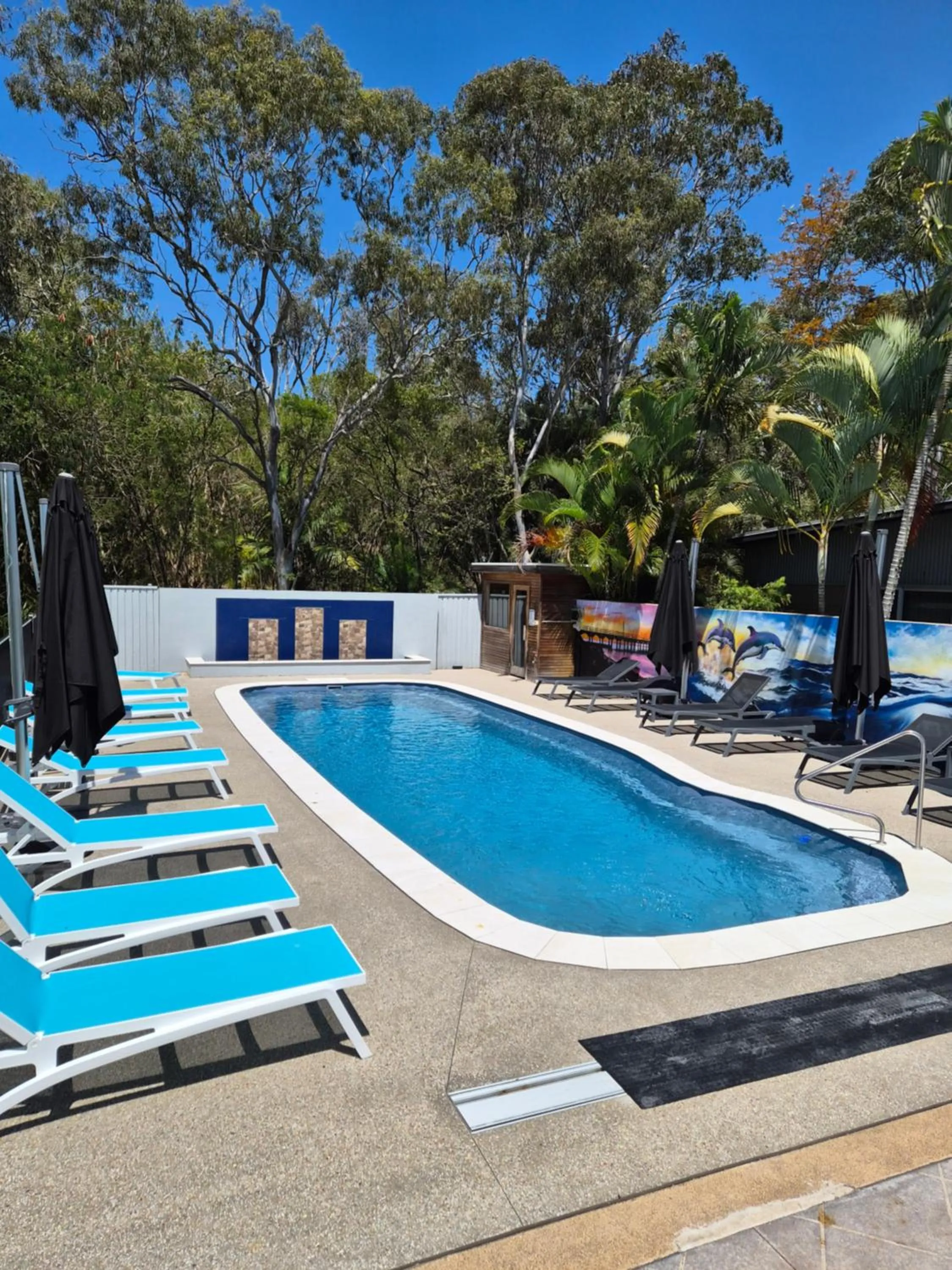 Swimming pool in Quarterdecks Retreat