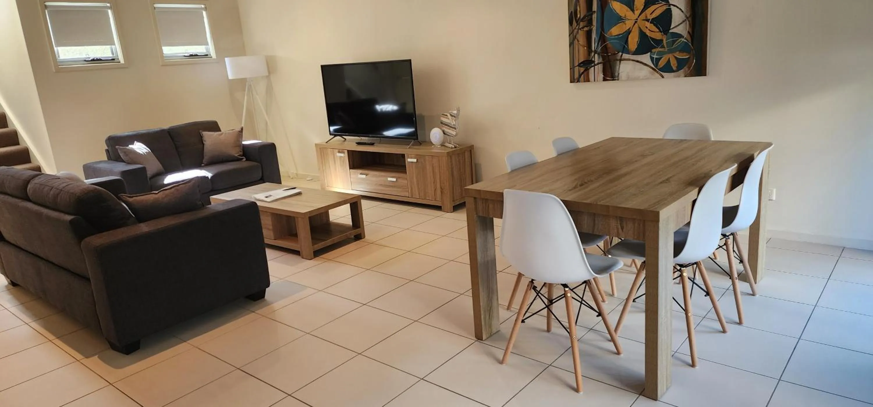 Living room in Quarterdecks Retreat