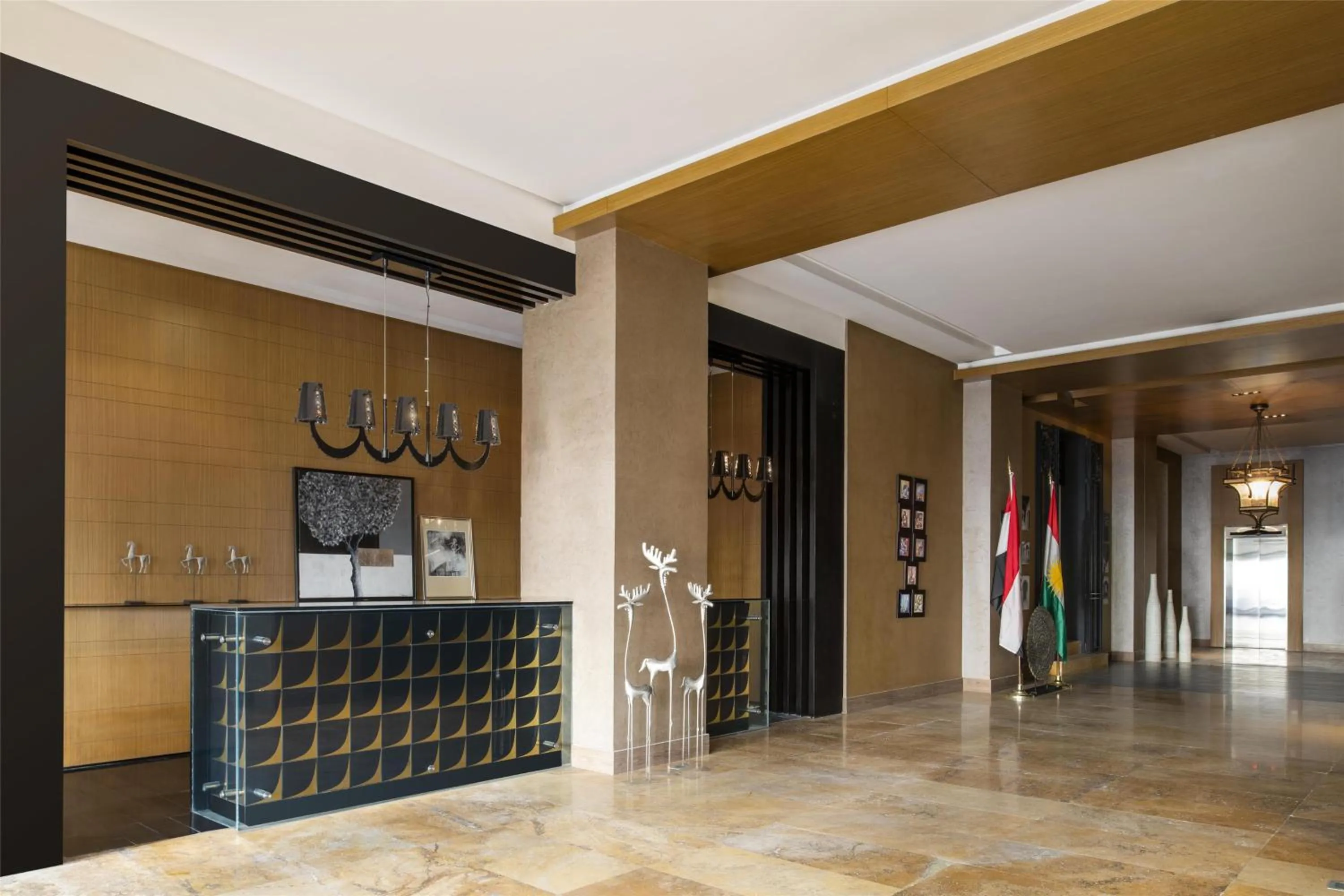 Lobby or reception in Bristoria Hotel Erbil