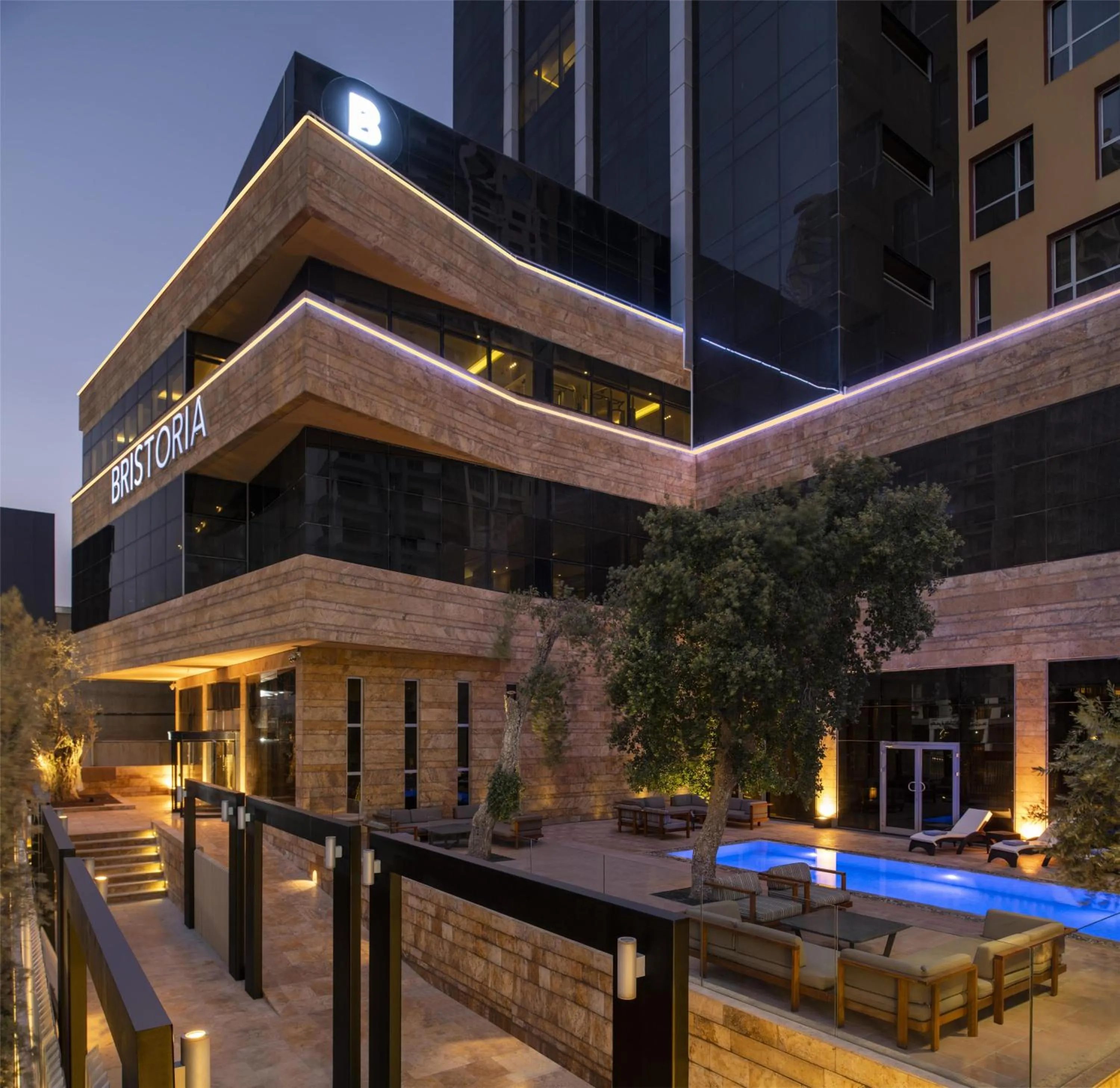 Property building in Bristoria Hotel Erbil