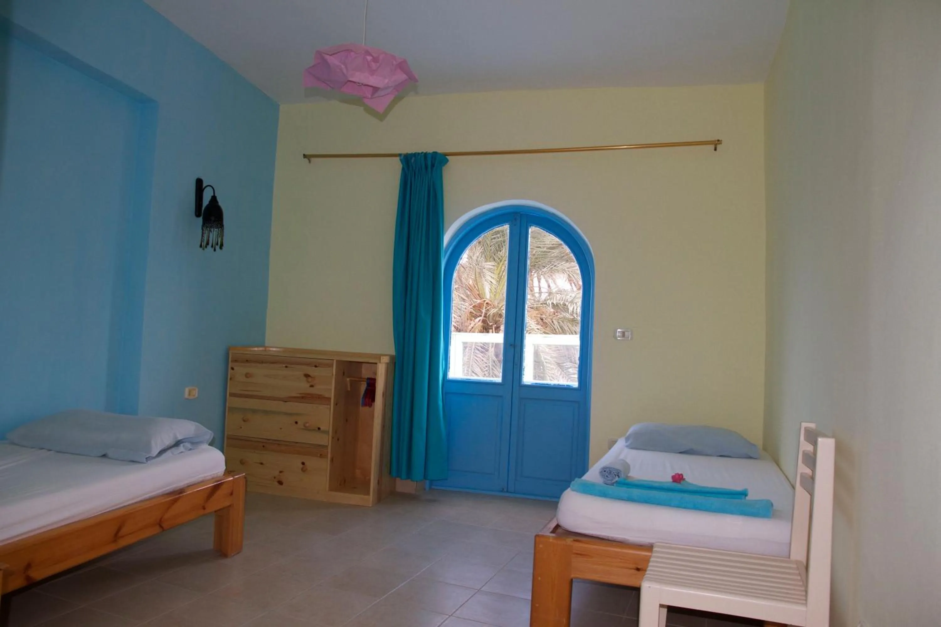 Bed in El Primo Hotel Dahab