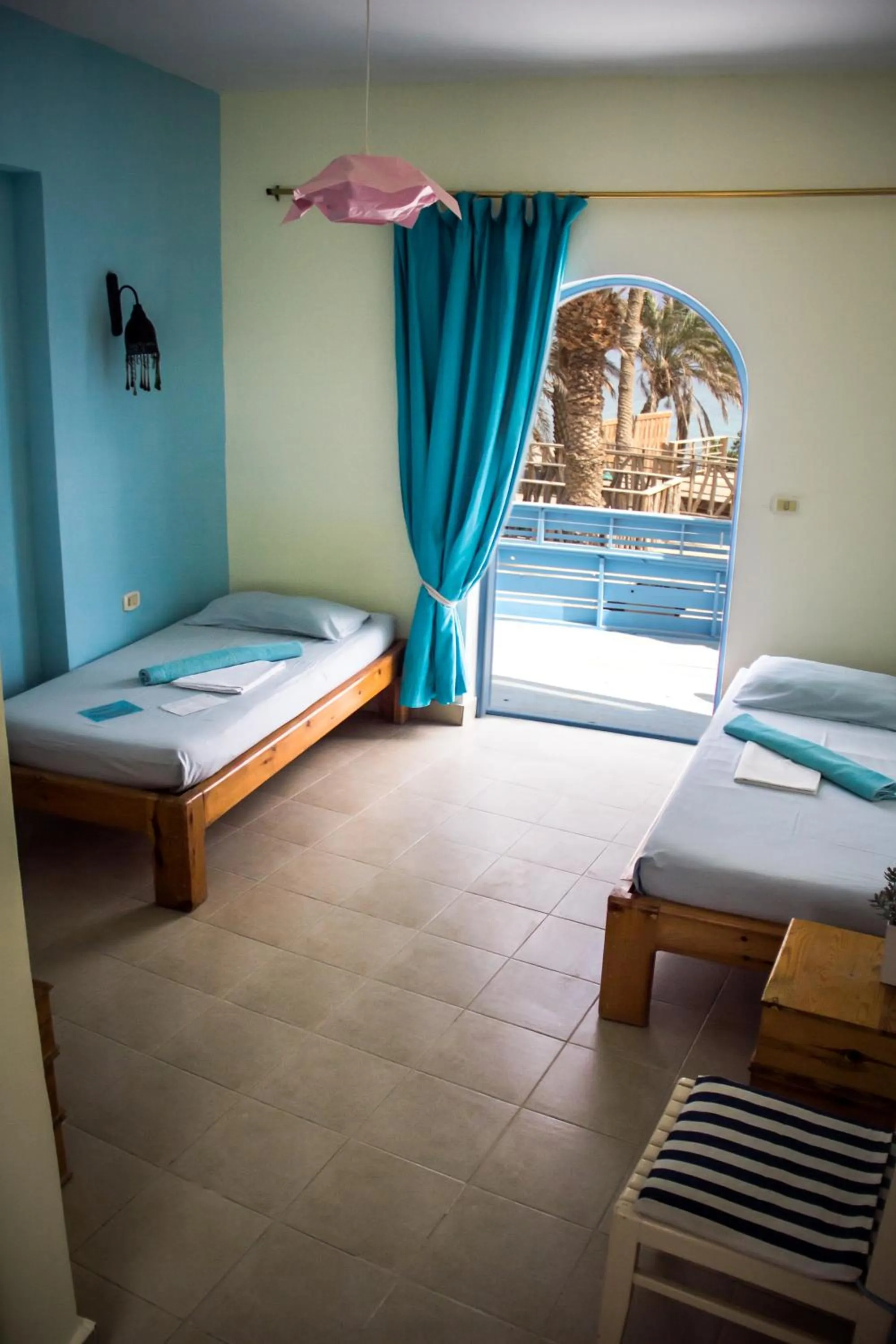 Bed in El Primo Hotel Dahab