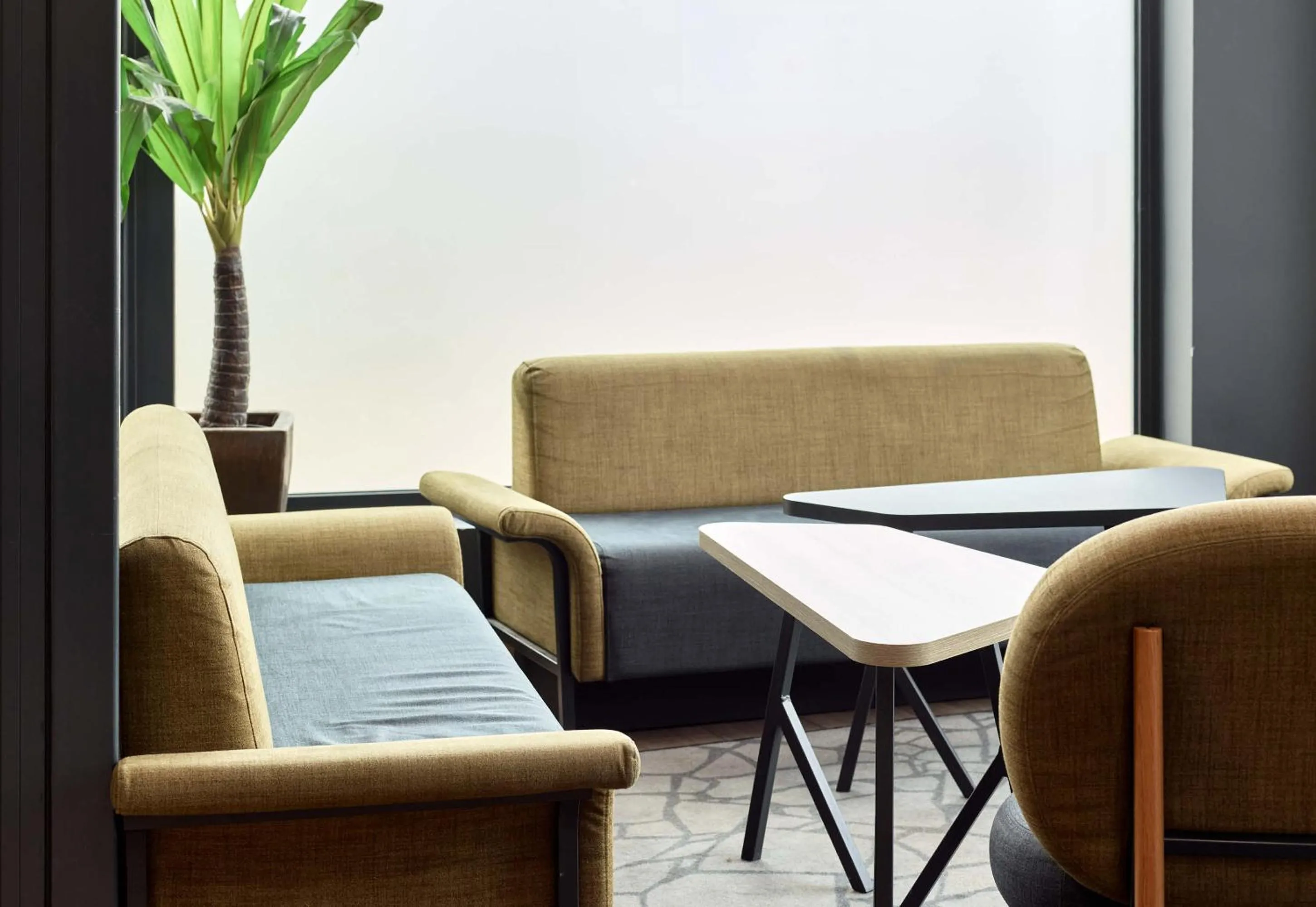 Seating area in B&B HOTEL Paris Gennevilliers Asnières