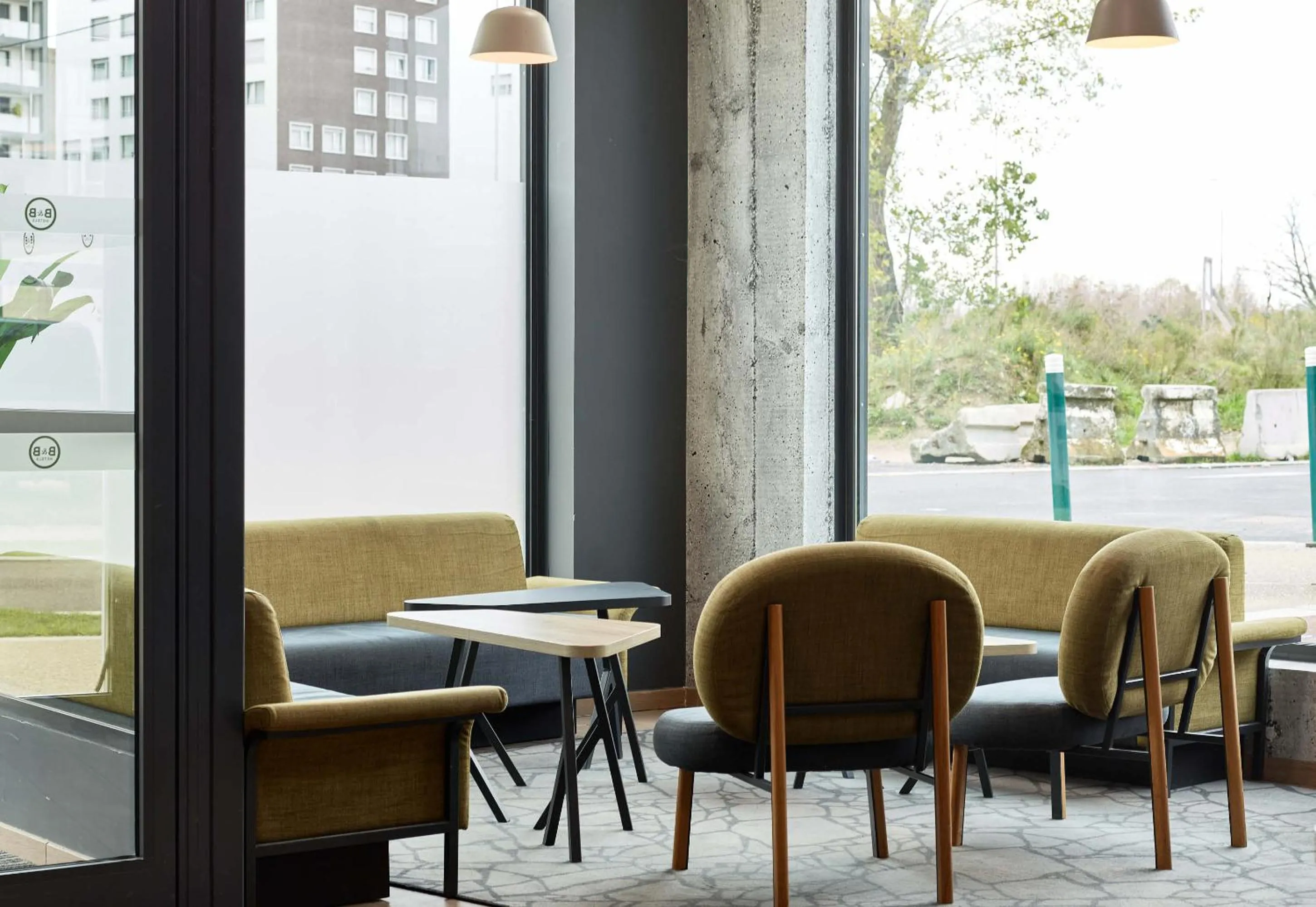 Seating area in B&B HOTEL Paris Gennevilliers Asnières