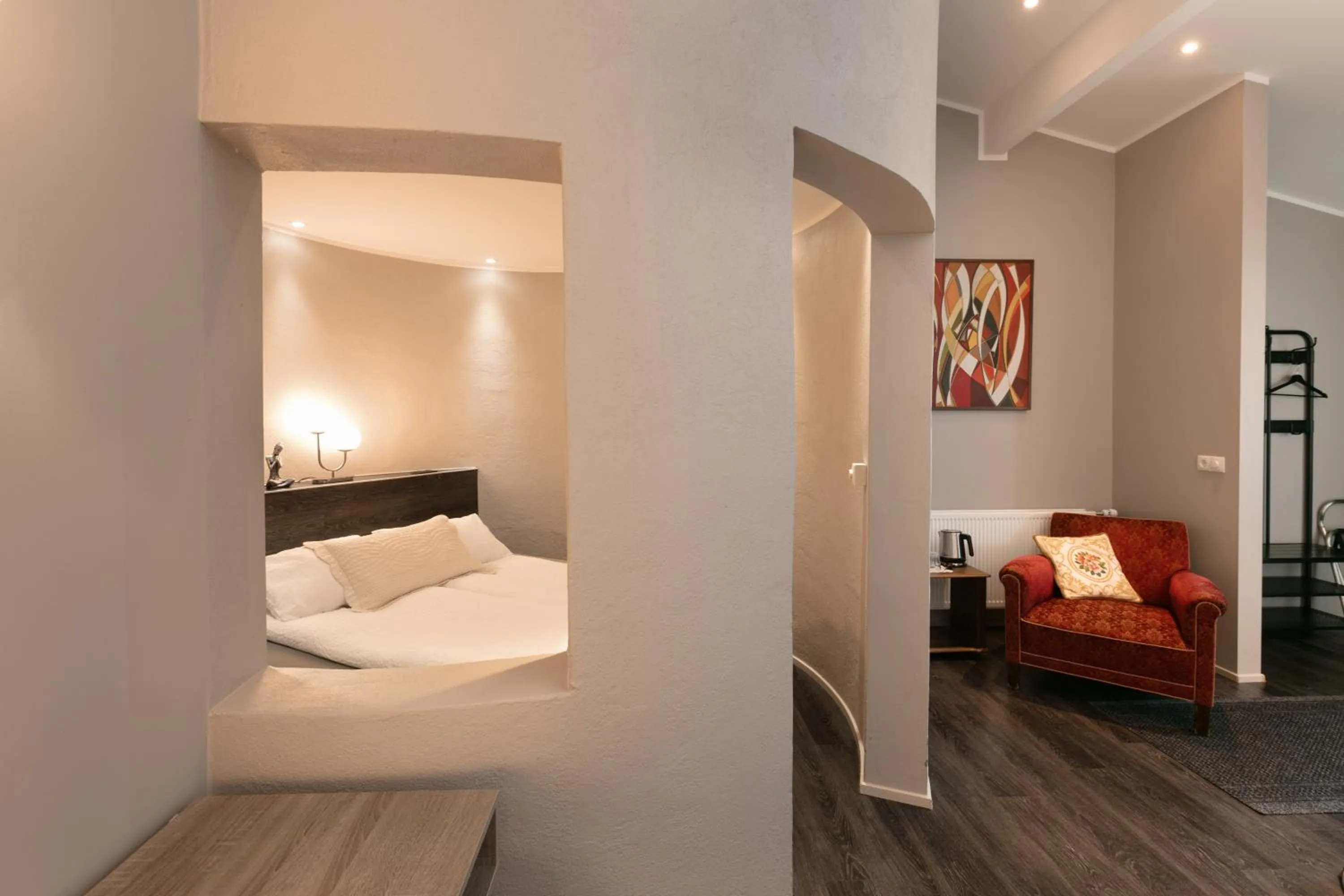 Bed in Karuna Guesthouse