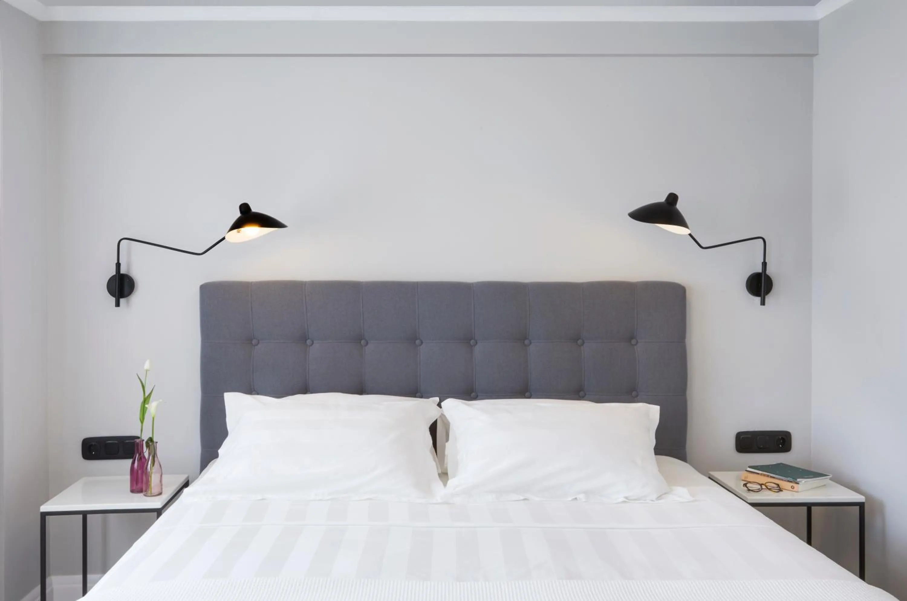 Bedroom, Bed in The Artist Athens