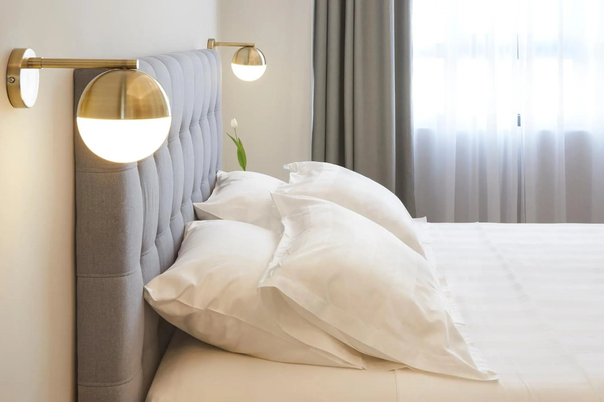 Bedroom, Bed in The Artist Athens