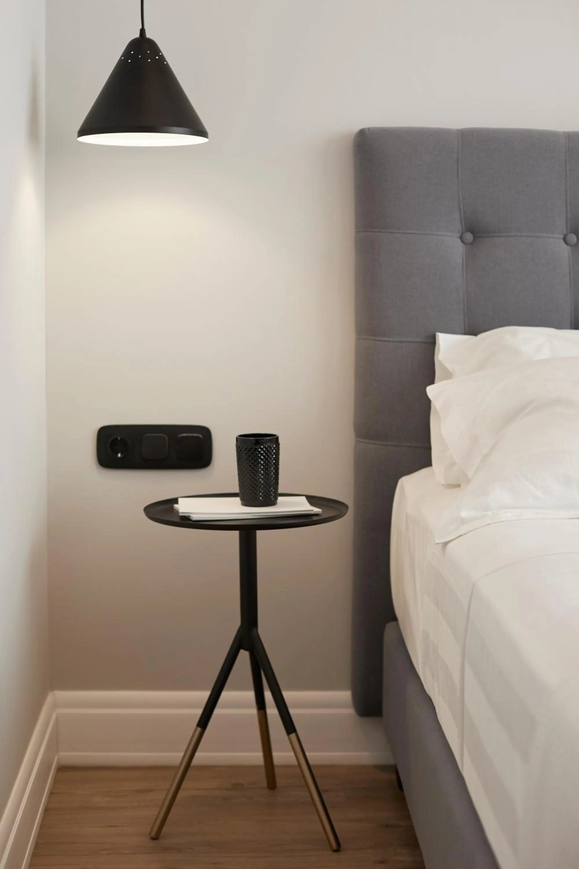 Bedroom, Bed in The Artist Athens