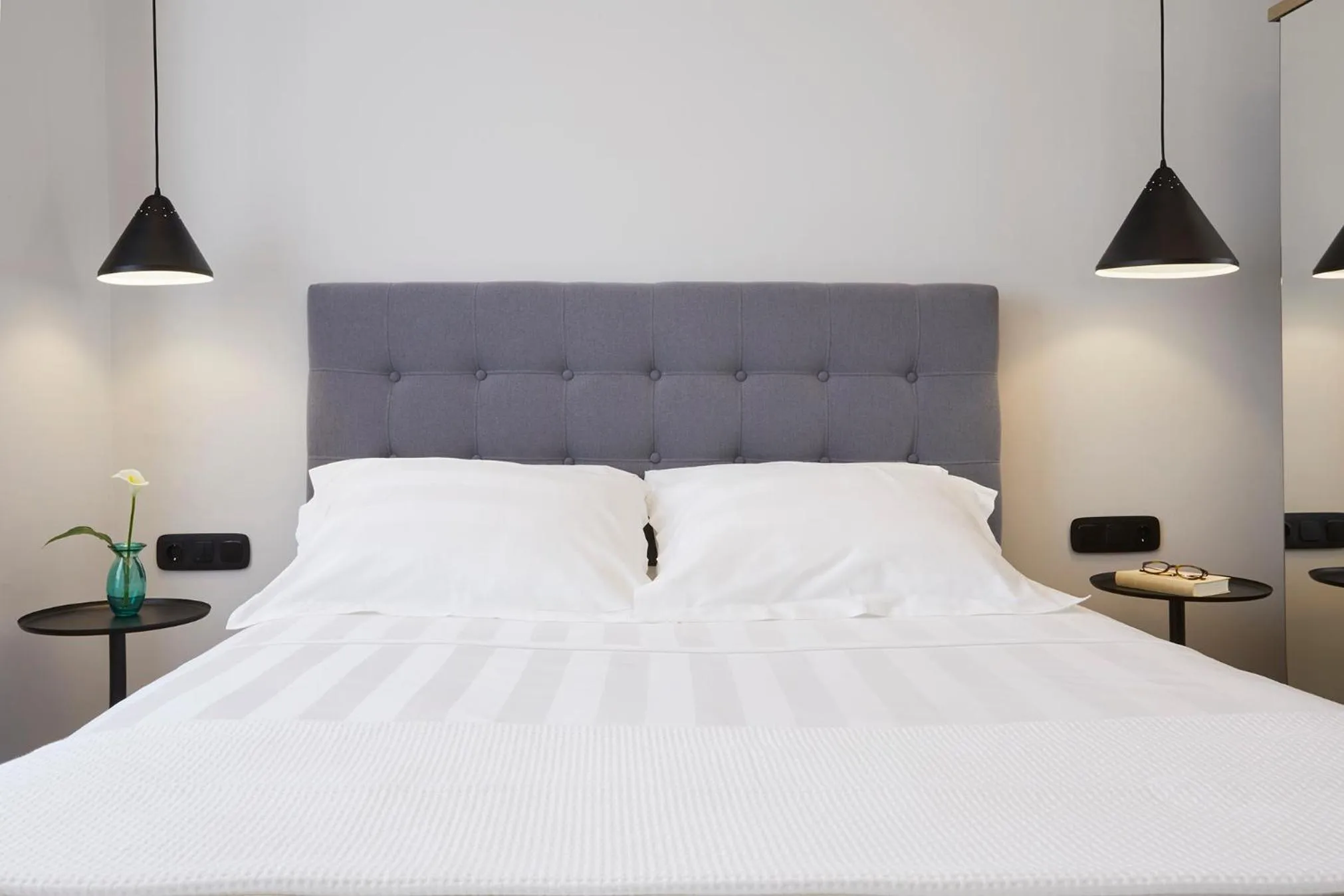 Bedroom, Bed in The Artist Athens