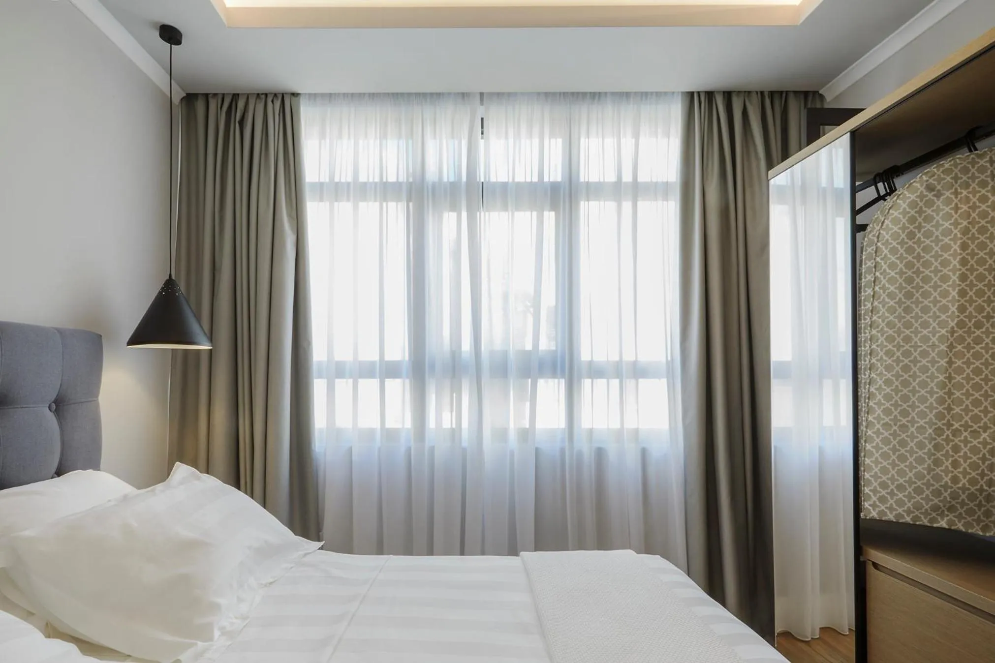 Bedroom, Bed in The Artist Athens