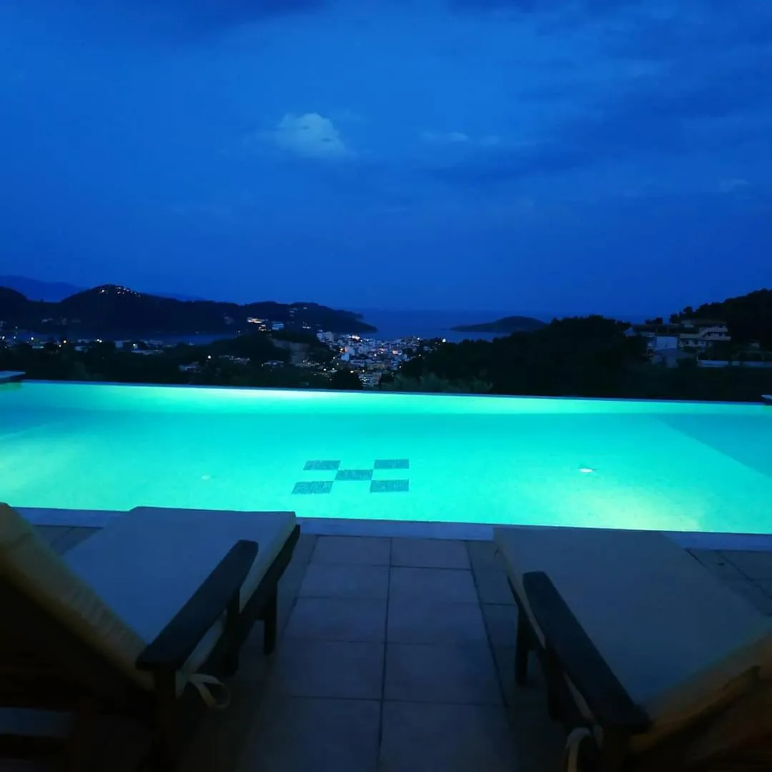 Swimming pool in Skiathos Garden Cottages