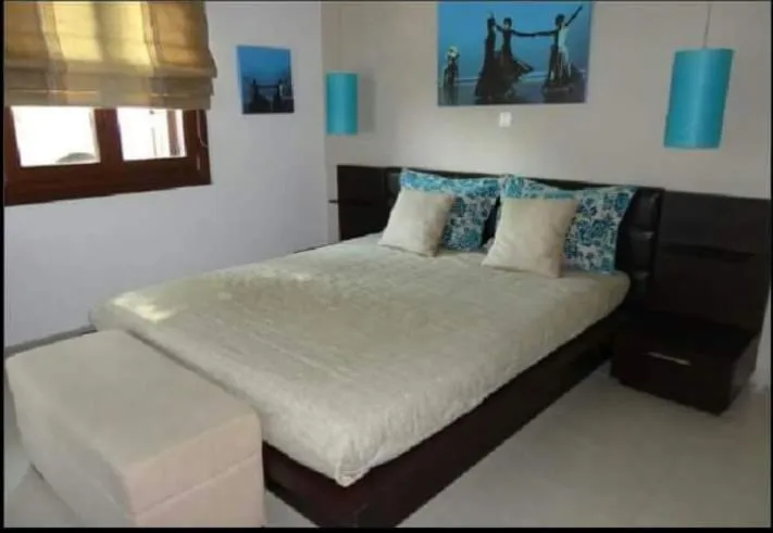 Bed in Skiathos Garden Cottages