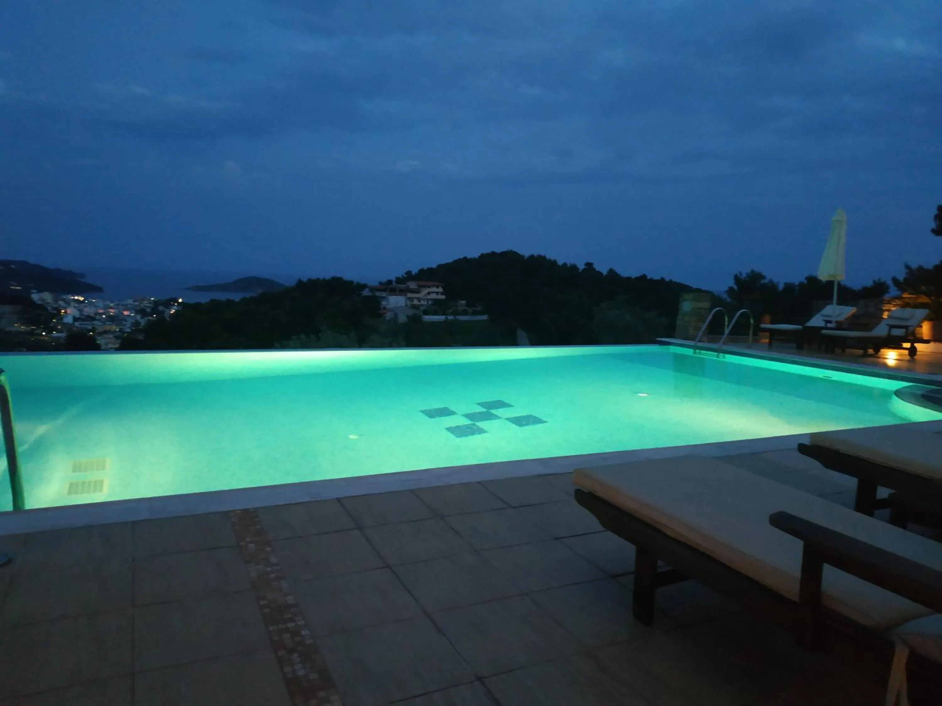 Swimming pool in Skiathos Garden Cottages