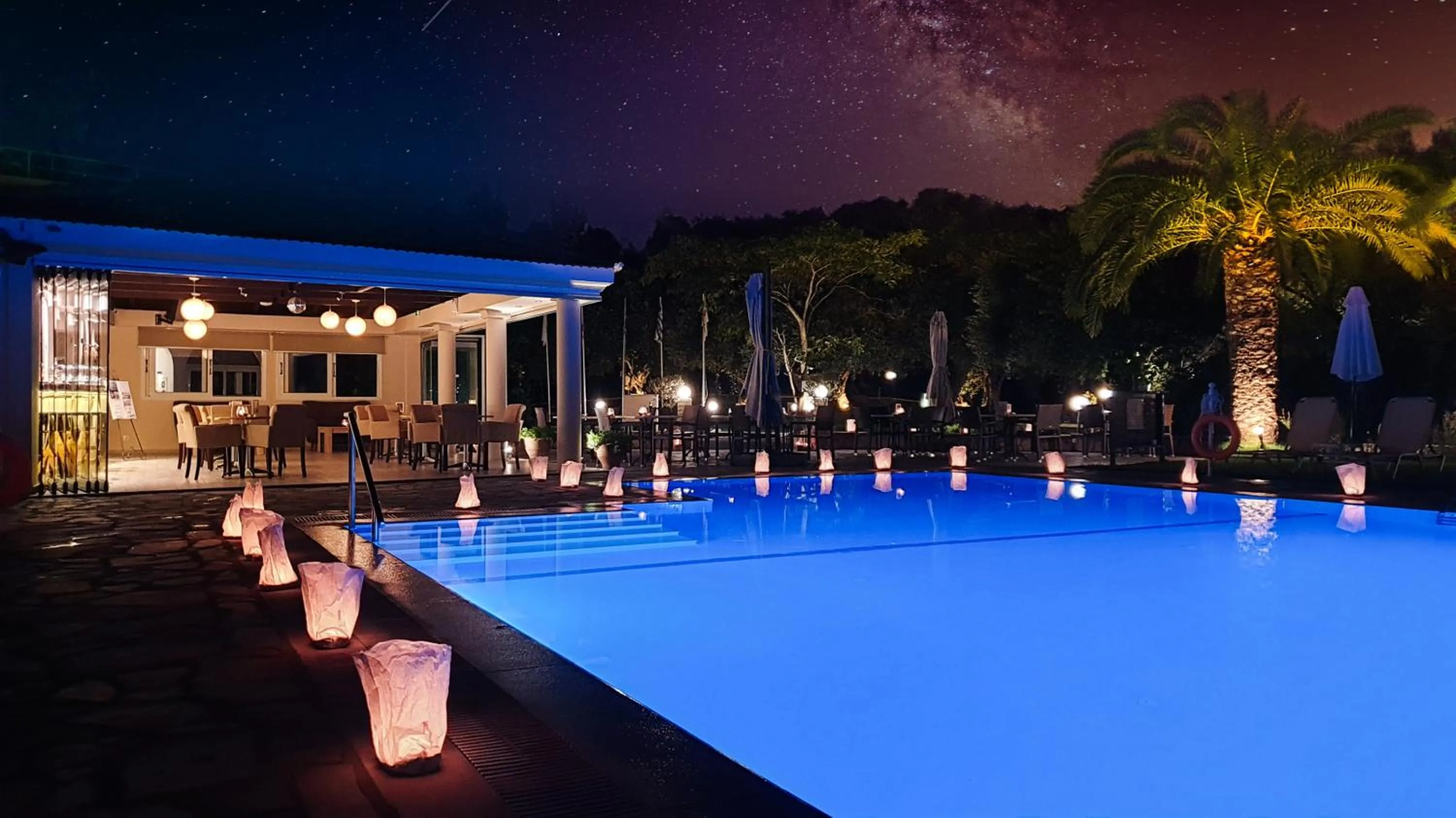 Swimming pool in Hotel Yannis Corfu