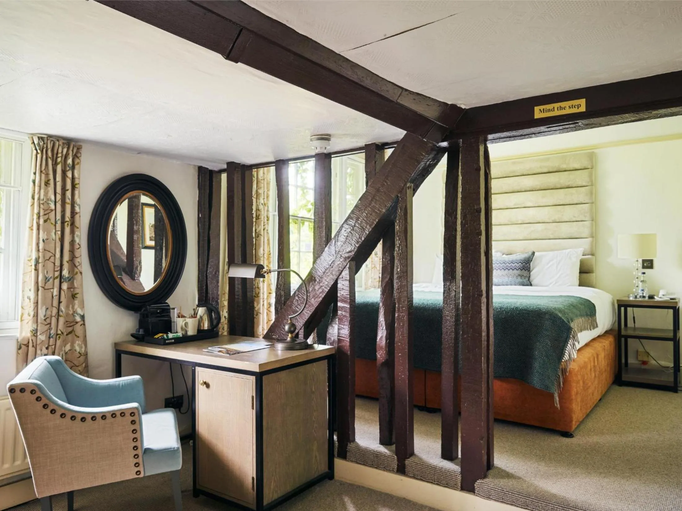 Bed in The Talbot Inn