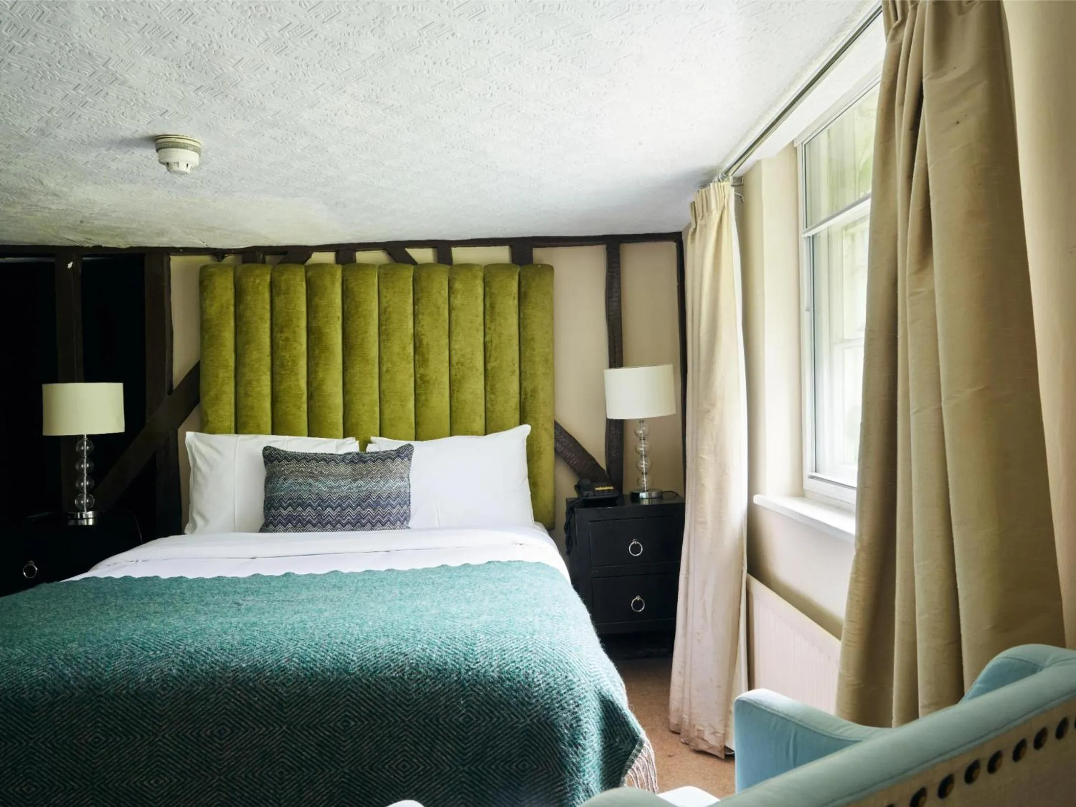 Bed in The Talbot Inn