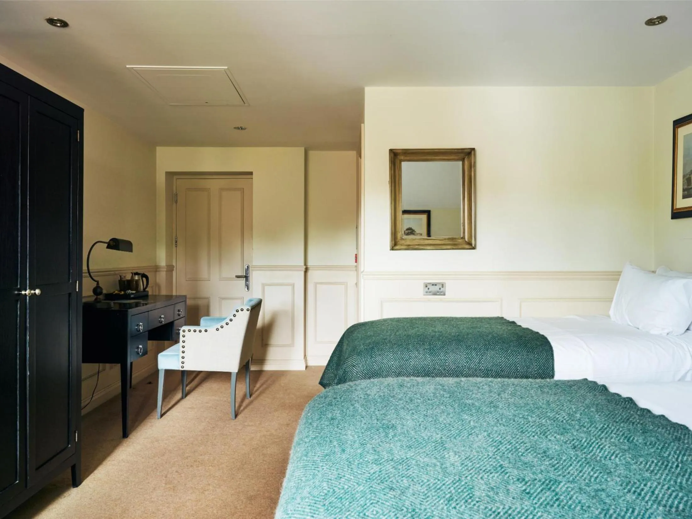 Bed in The Talbot Inn