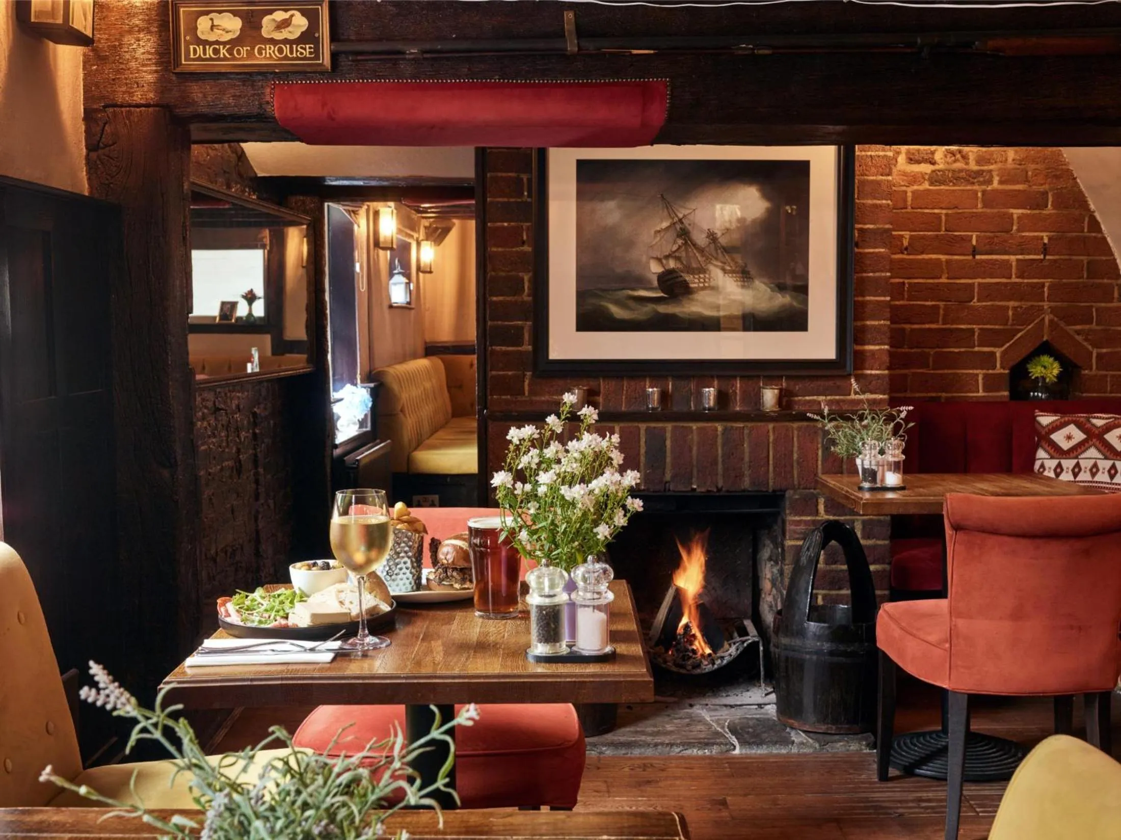 Lounge or bar in The Talbot Inn