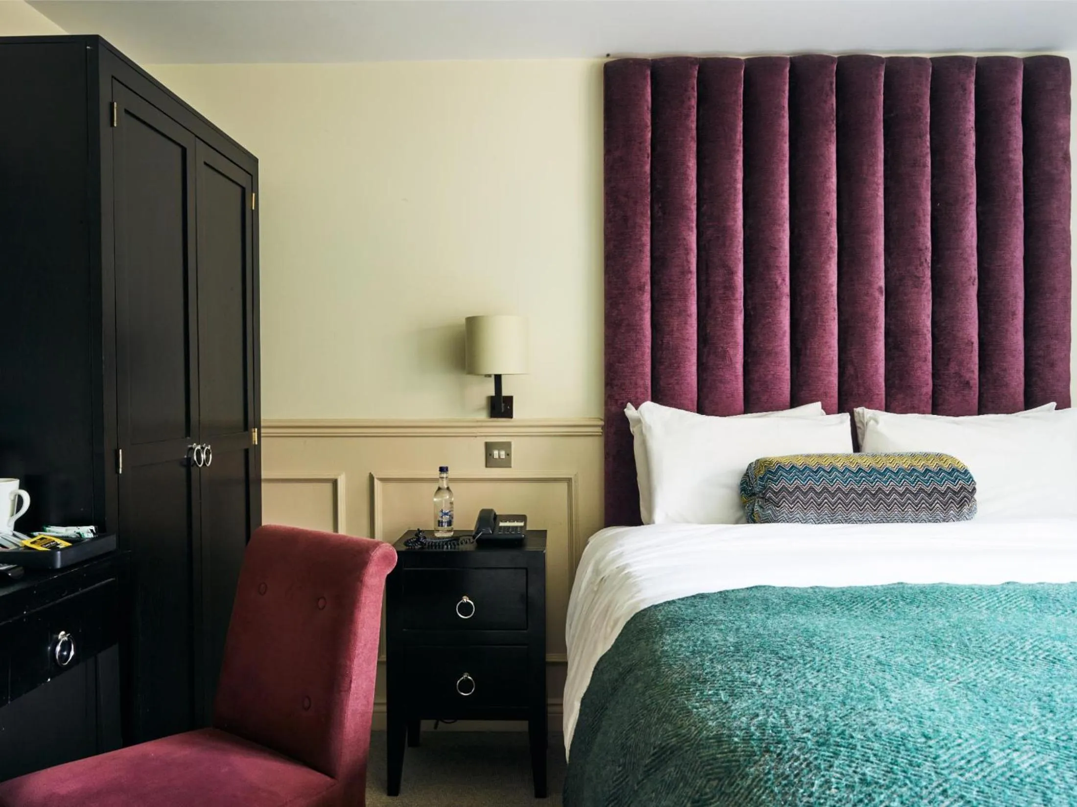 Bed in The Talbot Inn