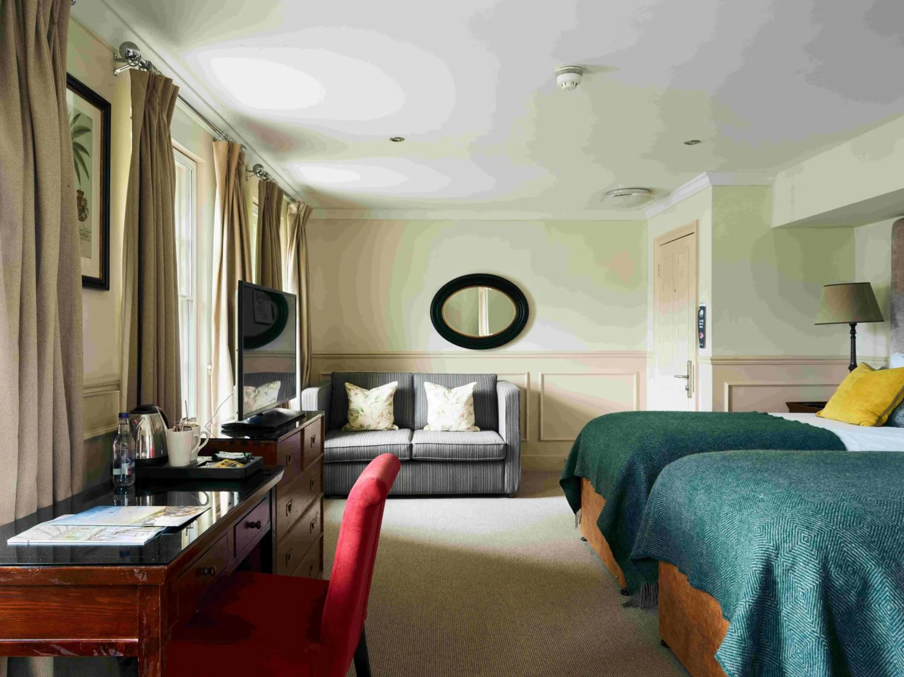 Bed in The Talbot Inn