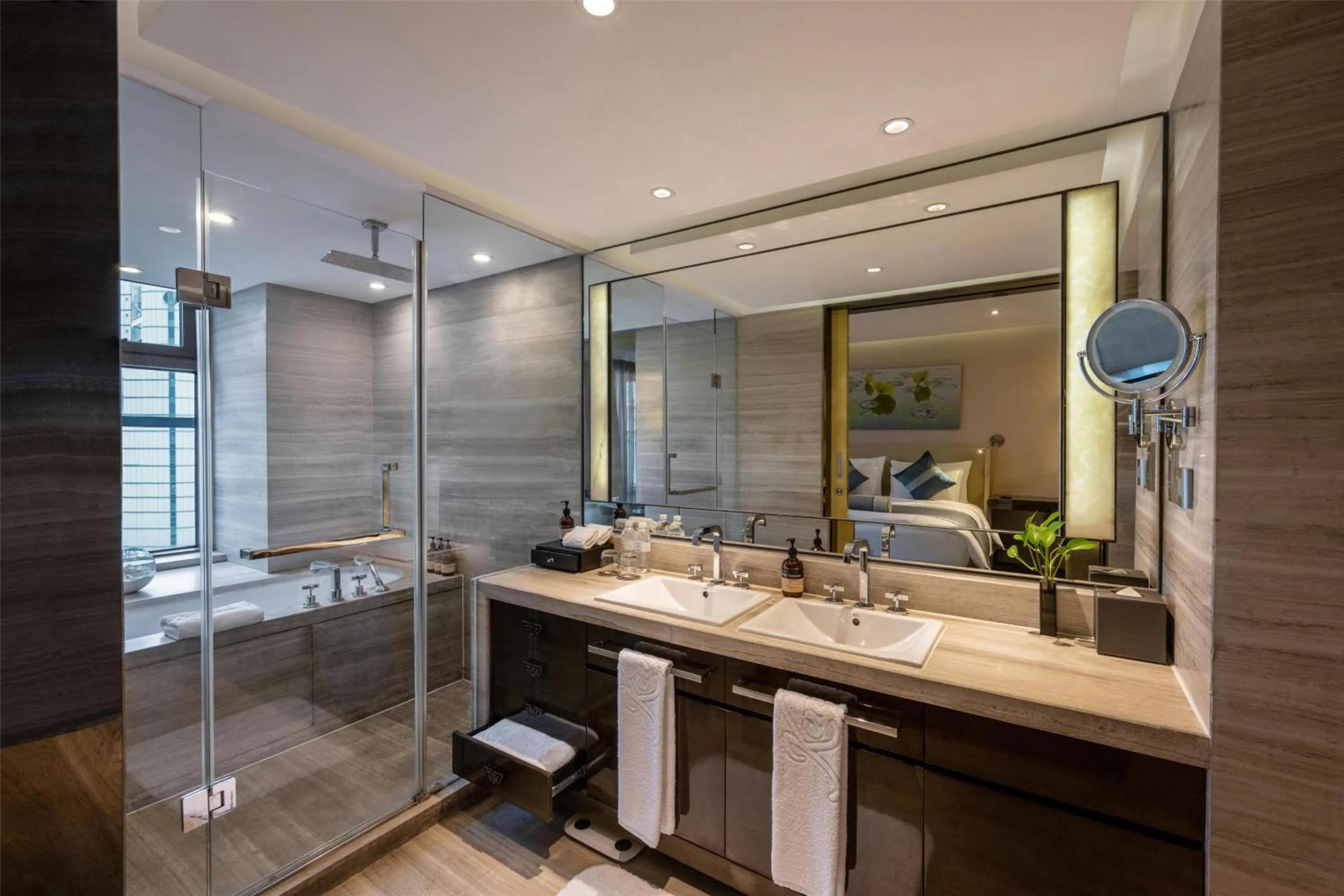 Photo of the whole room in Kempinski The One Suites Hotel Shanghai Downtown