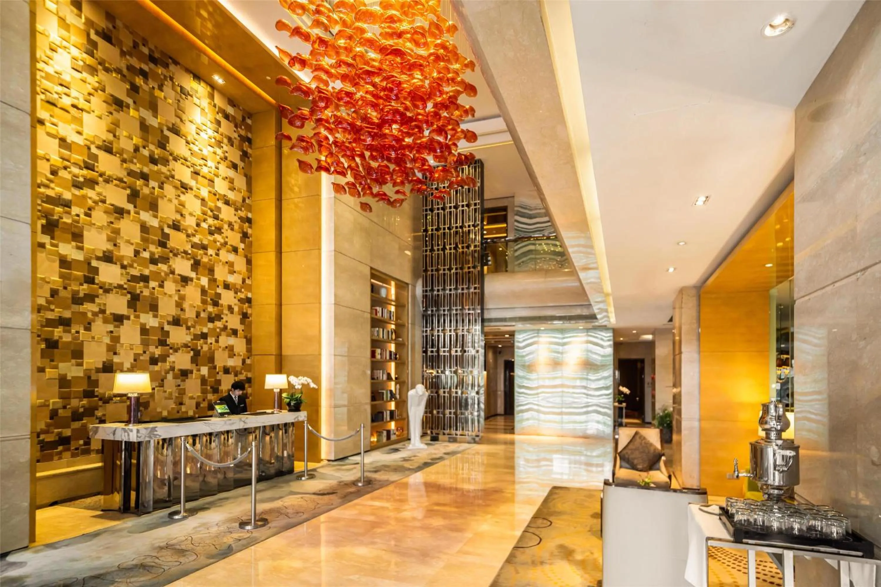Lobby or reception in Kempinski The One Suites Hotel Shanghai Downtown